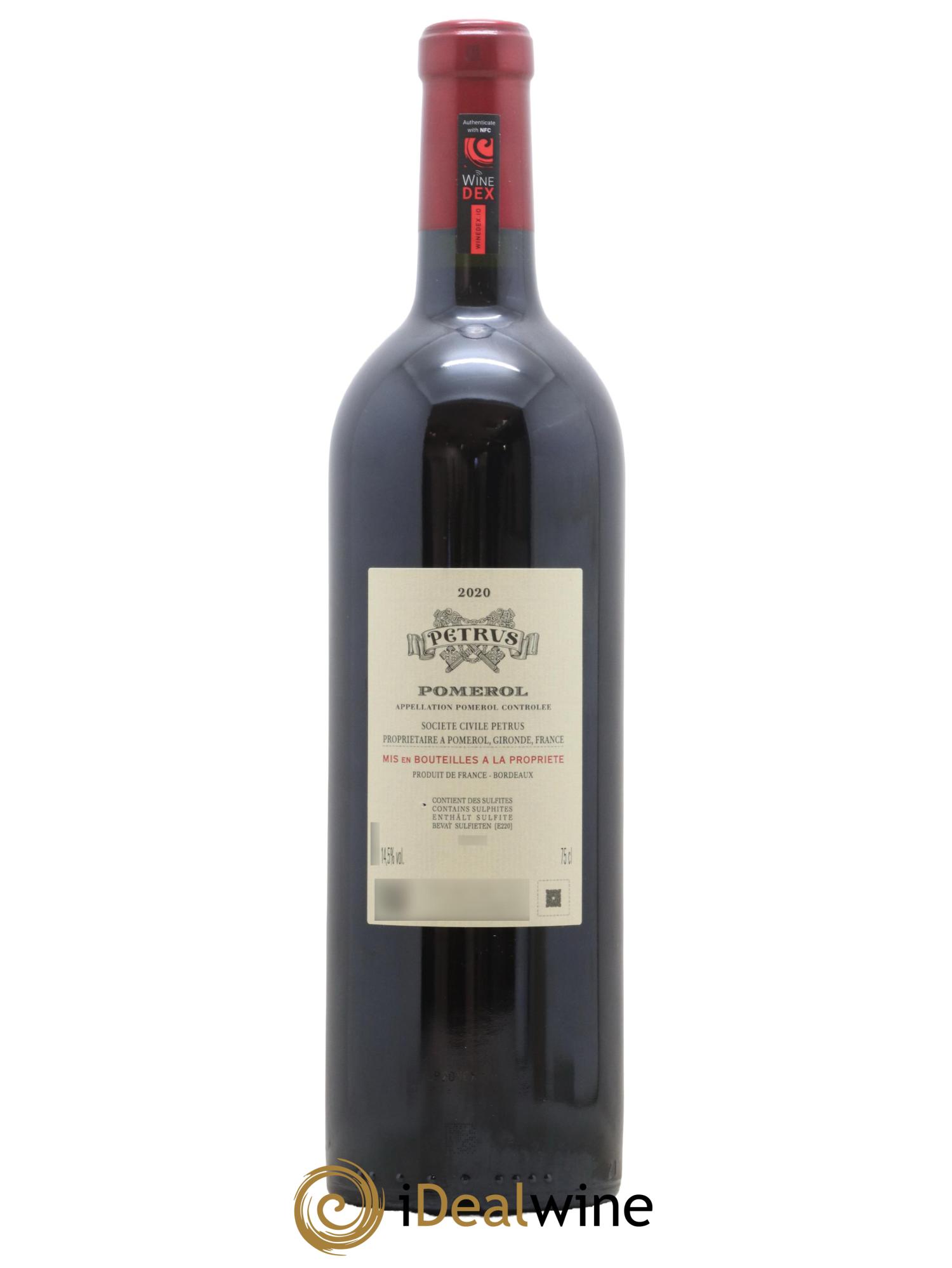 Petrus 2020 - Lot de 1 bouteille - 2