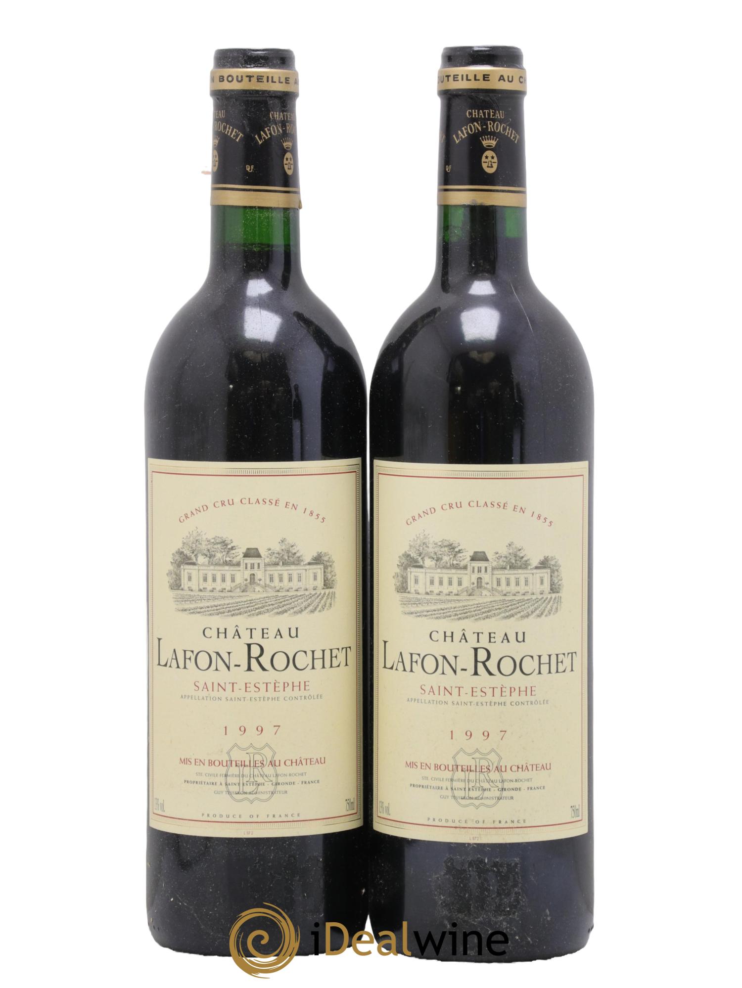 Château Lafon Rochet 4ème Grand Cru Classé 1997 - Posten von 2 Flaschen - 0