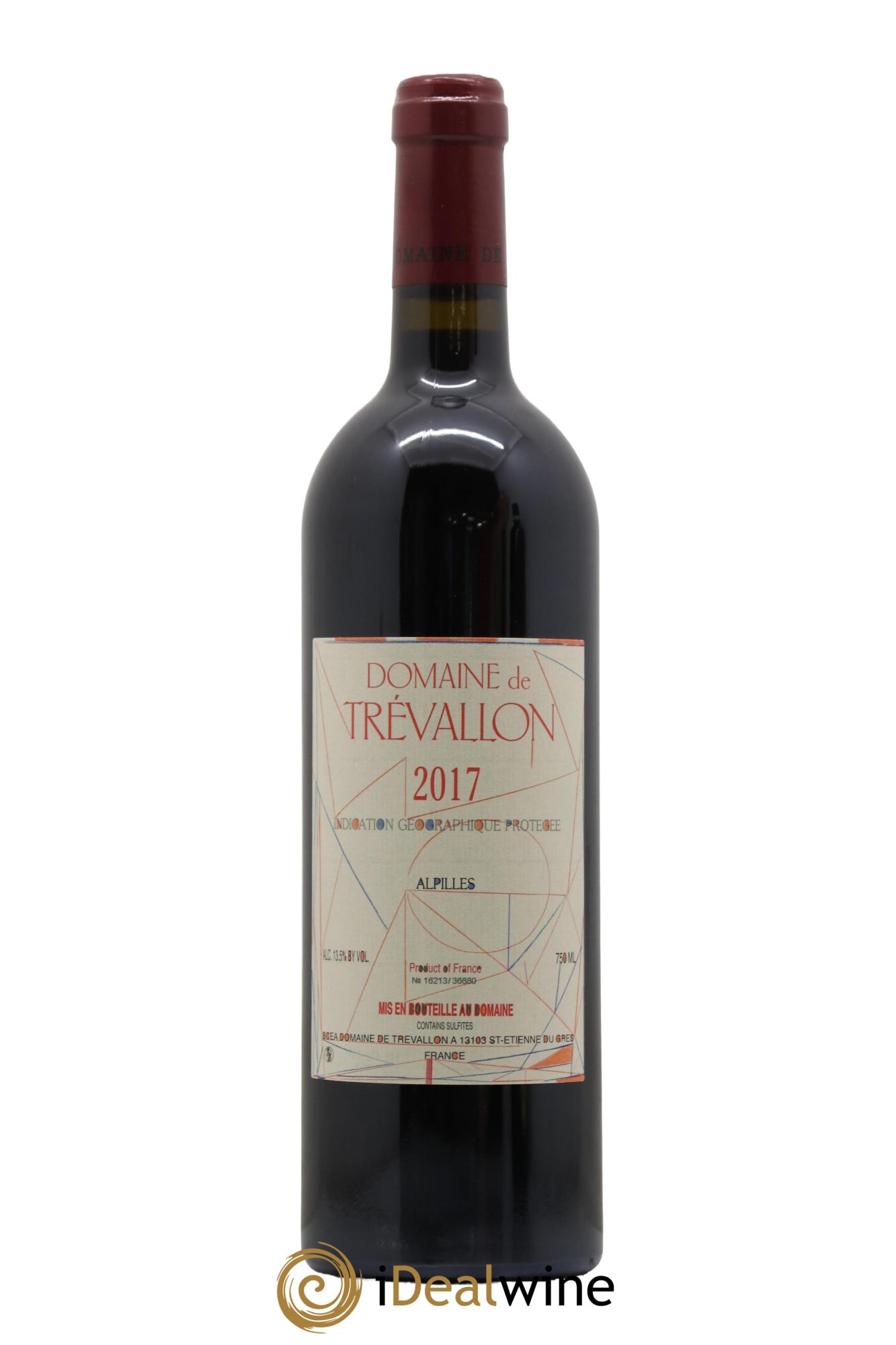 Alpilles Trévallon (Domaine de) Eloi Dürrbach 2017 - Lot de 1 bouteille - 0