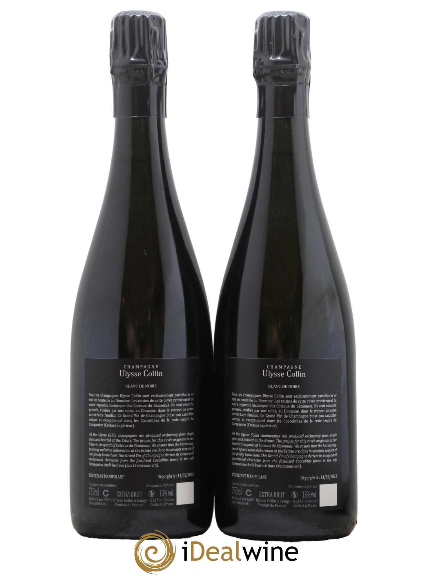 Les Maillons Blanc de Noirs Extra-Brut Ulysse Collin - Lot de 2 bouteilles - 1