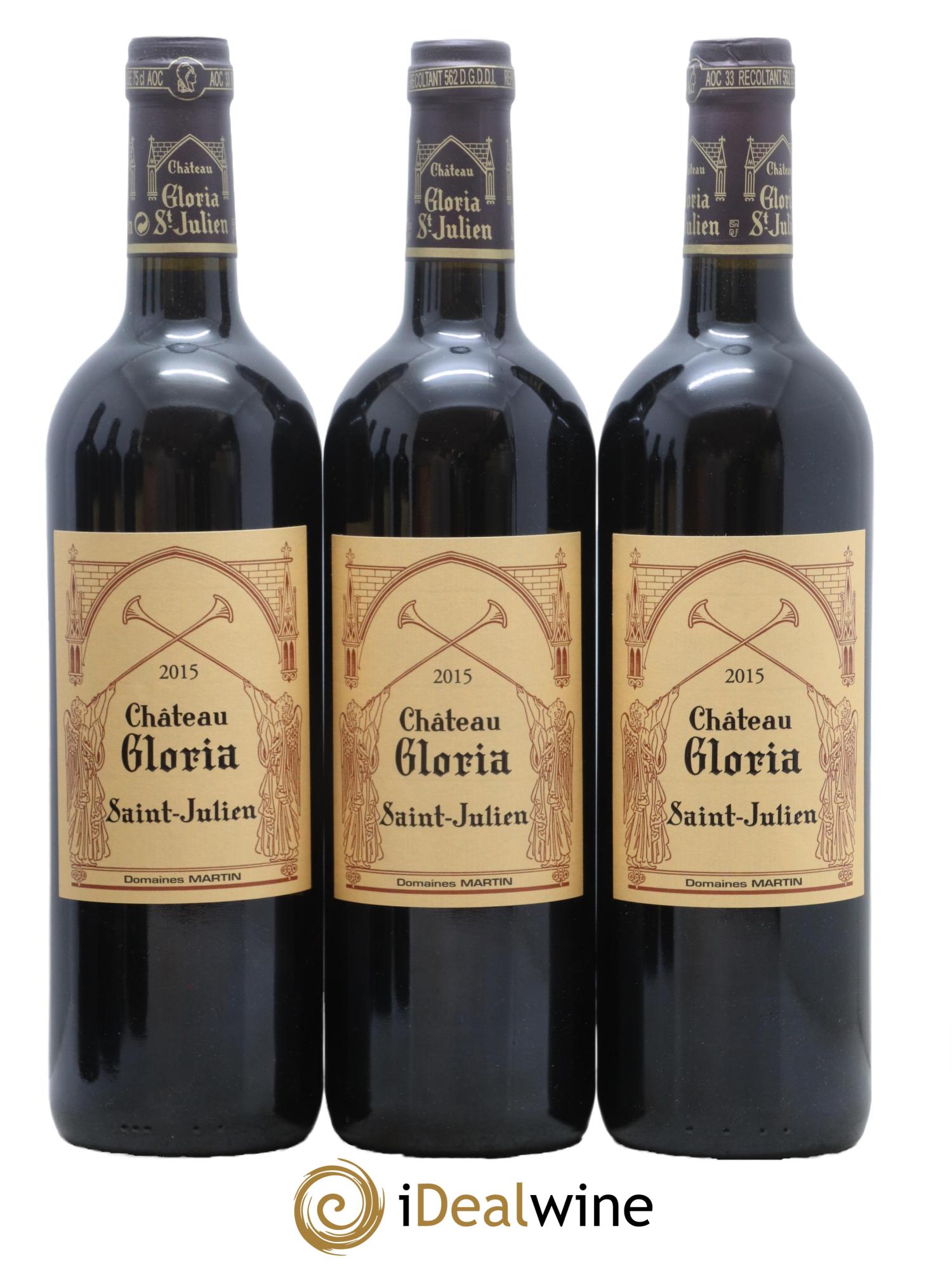 Château Gloria 2015 - Lot de 6 bouteilles - 1