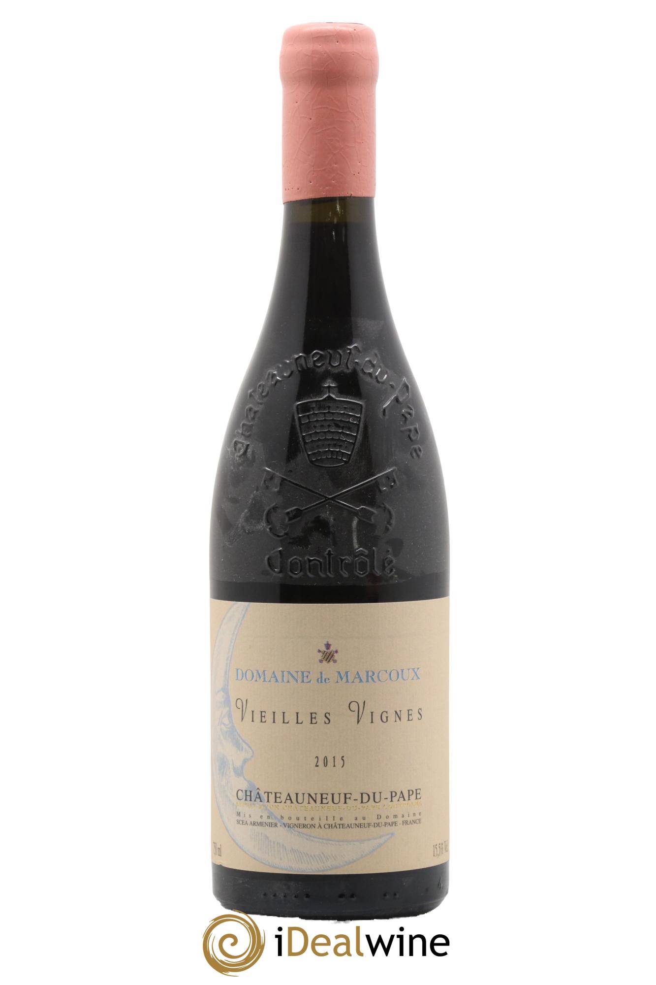 Châteauneuf-du-Pape Vieilles Vignes Marcoux (Domaine de) 2015 - Posten von 1 Flasche - 0
