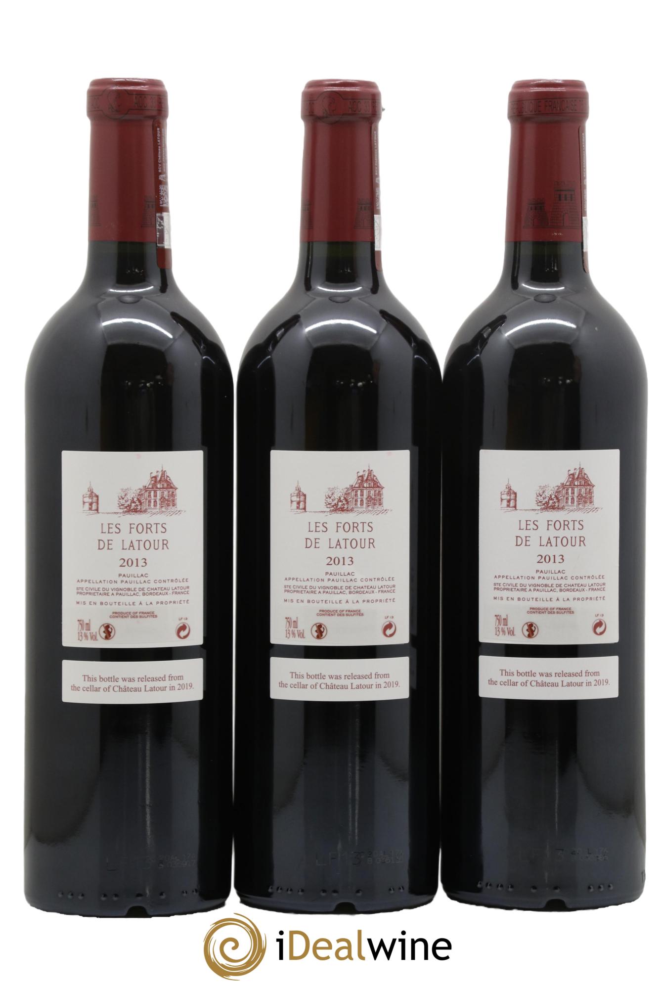 Les Forts de Latour Second Vin 2013 - Lot of 12 bottles - 2