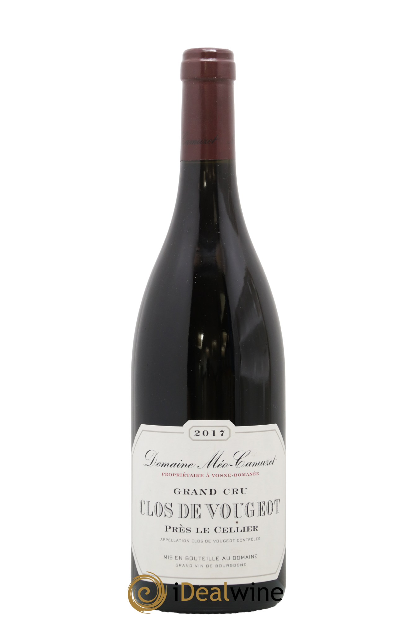 Clos de Vougeot Grand Cru Près le Cellier Méo-Camuzet (Domaine) 2017 - Posten von 1 Flasche - 0