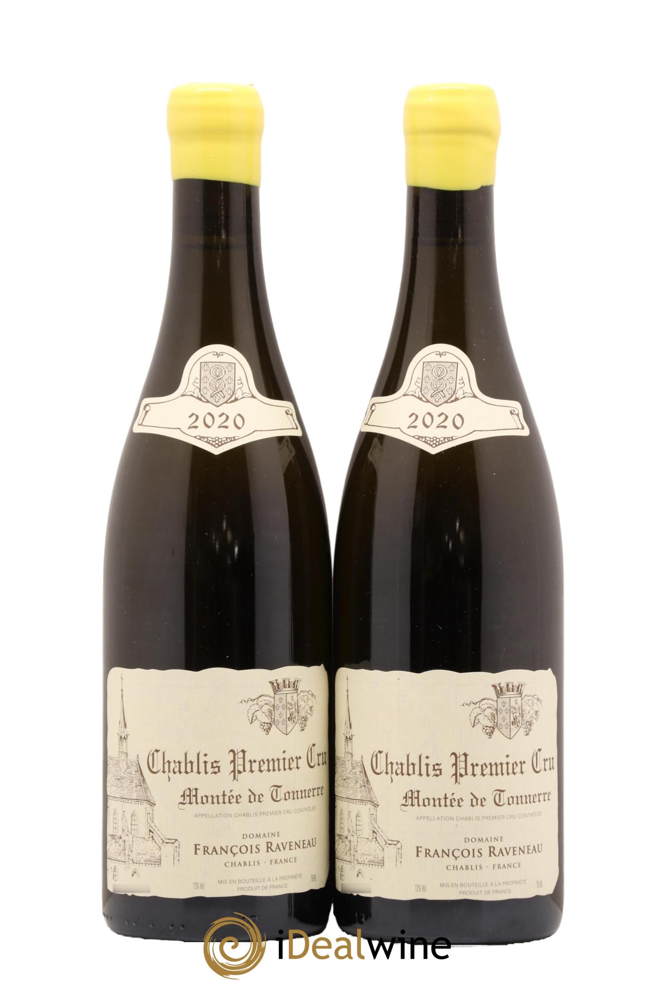 Chablis 1er Cru Montée de Tonnerre Raveneau (Domaine) 2020 - Lot de 2 bouteilles - 0