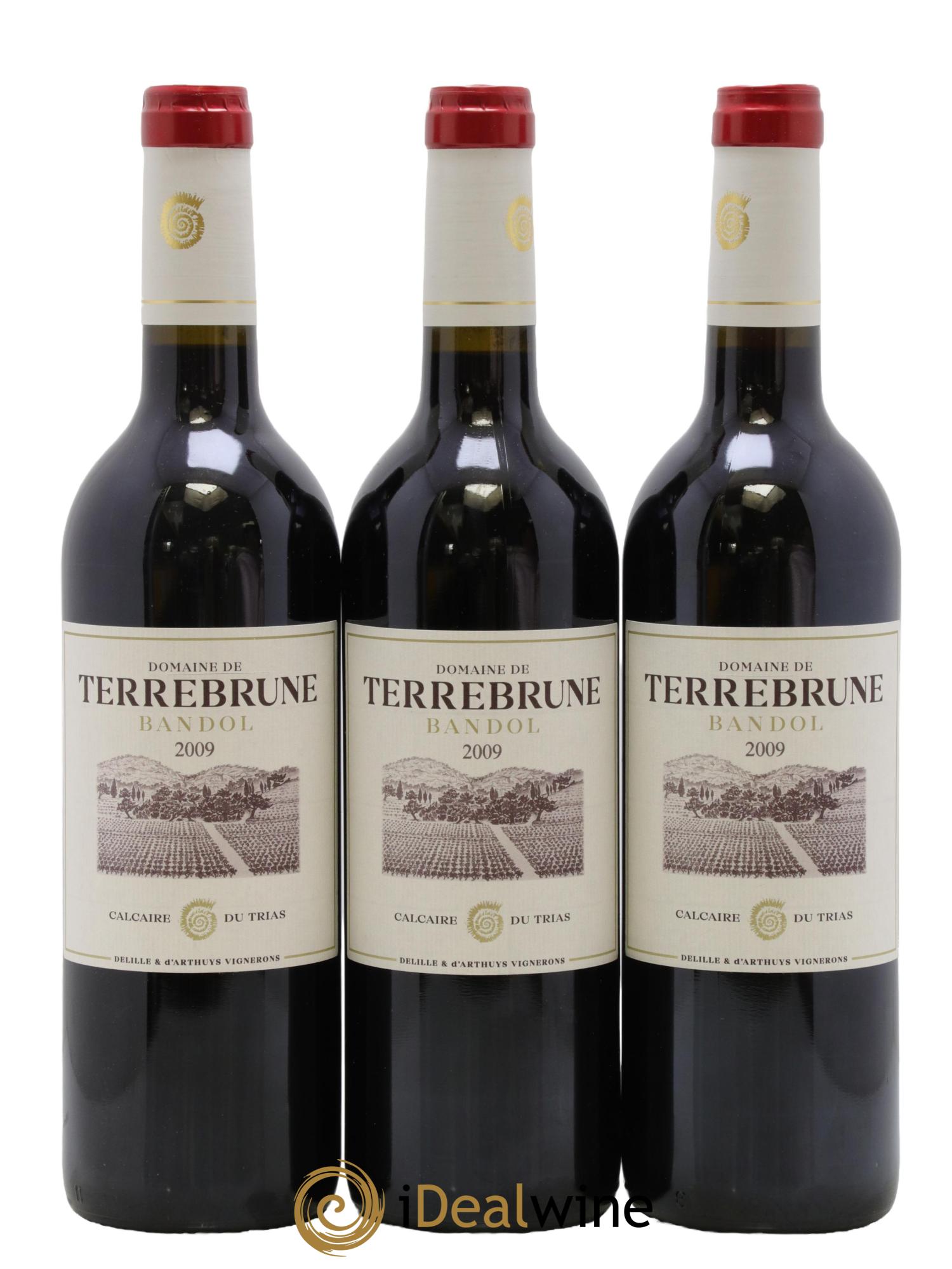 Bandol Terrebrune (Domaine de) 2009 - Lot de 3 bouteilles - 0