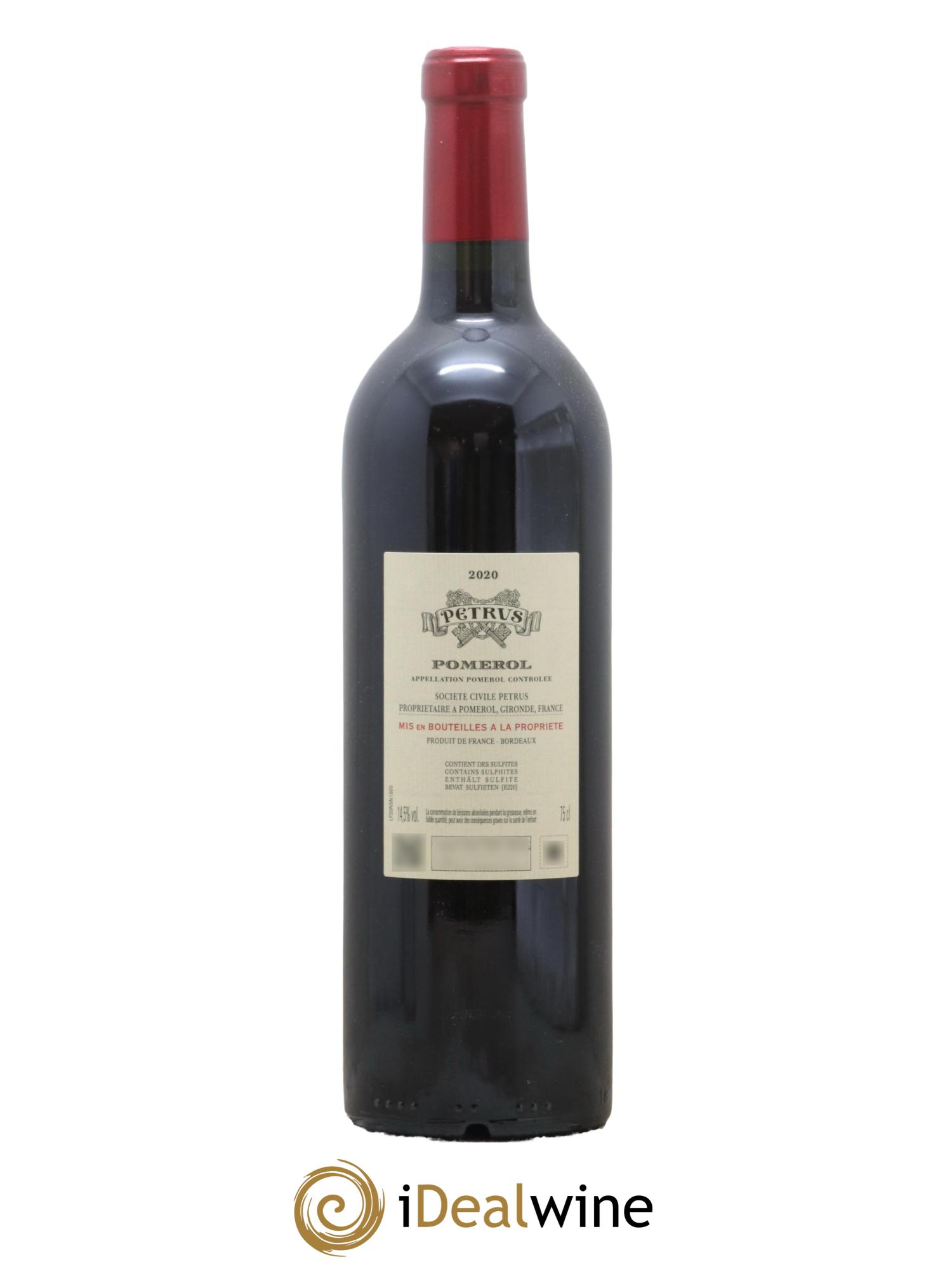 Petrus 2020 - Posten von 1 Flasche - 2