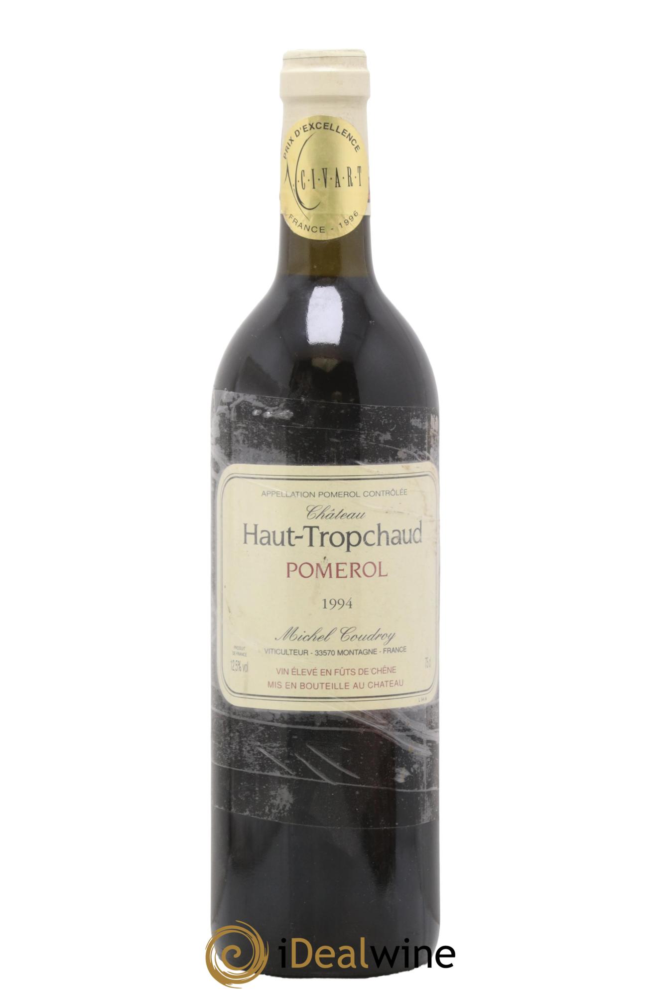 Château Haut Tropchaud 1994 - Lot of 1 bottle - 0