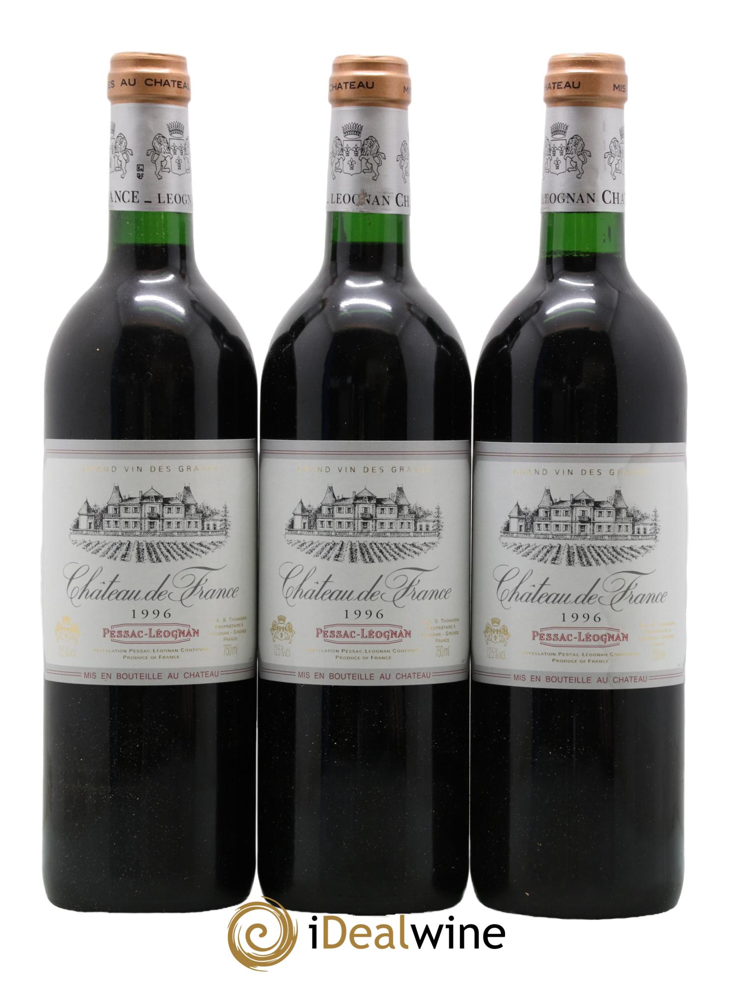 Château de France 1996 - Lot de 12 bouteilles - 4
