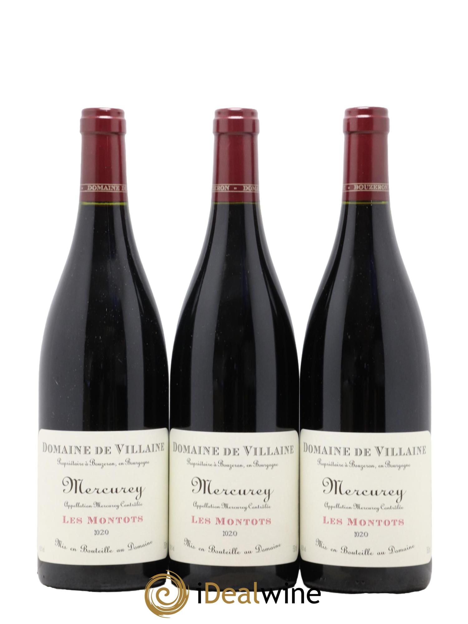 Mercurey Les Montots Domaine de Villaine 2020 - Posten von 12 Flaschen - 1