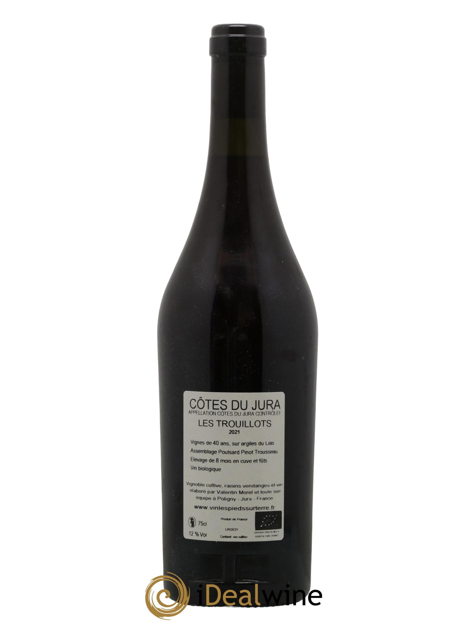 Côtes du Jura Les Trouillots Valentin Morel 2021 - Lot de 1 bouteille - 1