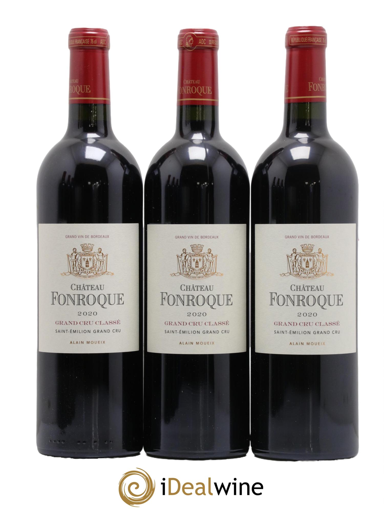 Château Fonroque Grand Cru Classé 2020 - Lot de 6 bouteilles - 1