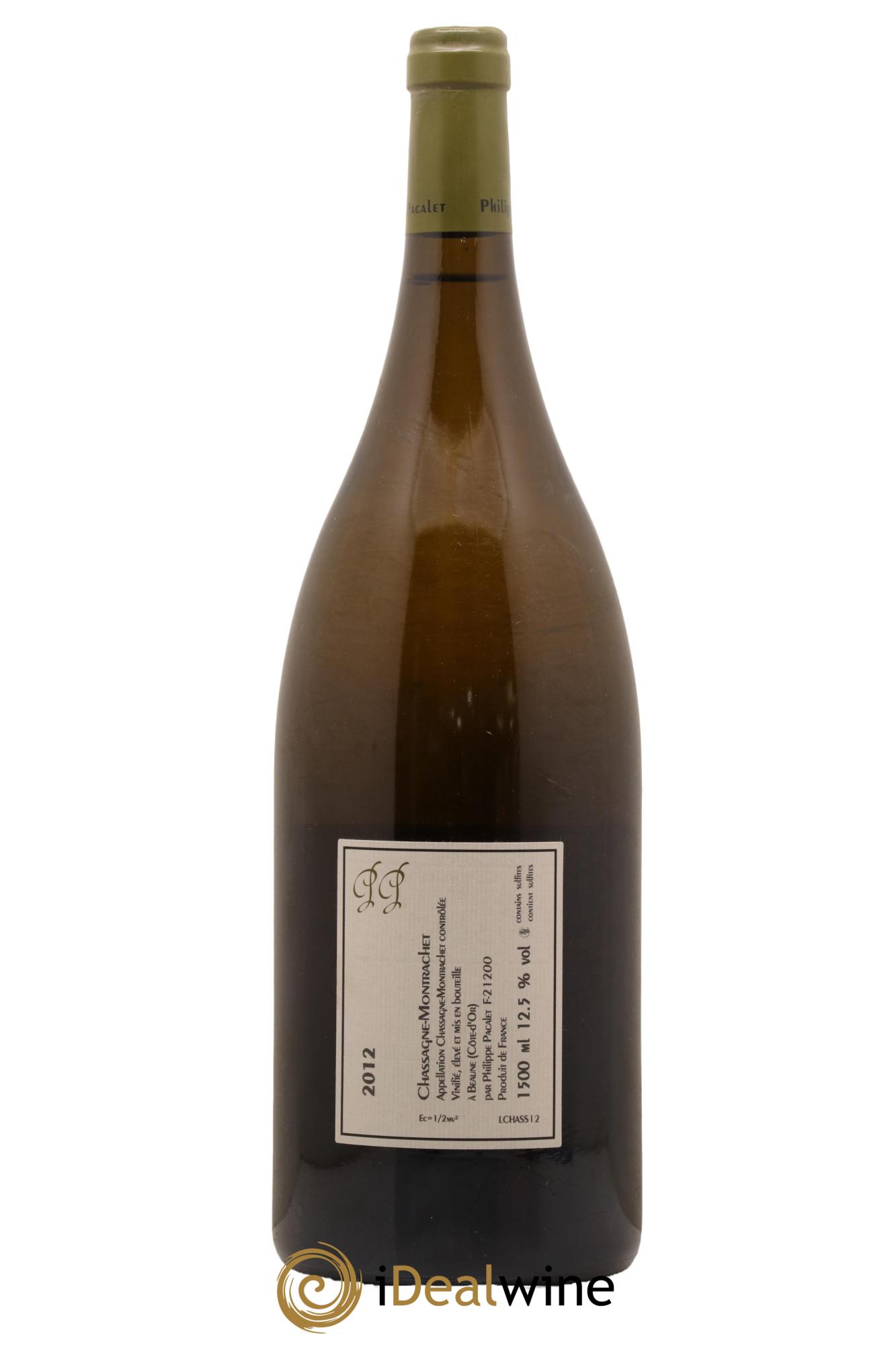 Chassagne-Montrachet Philippe Pacalet 2012 - Posten von 1 Magnum - 1