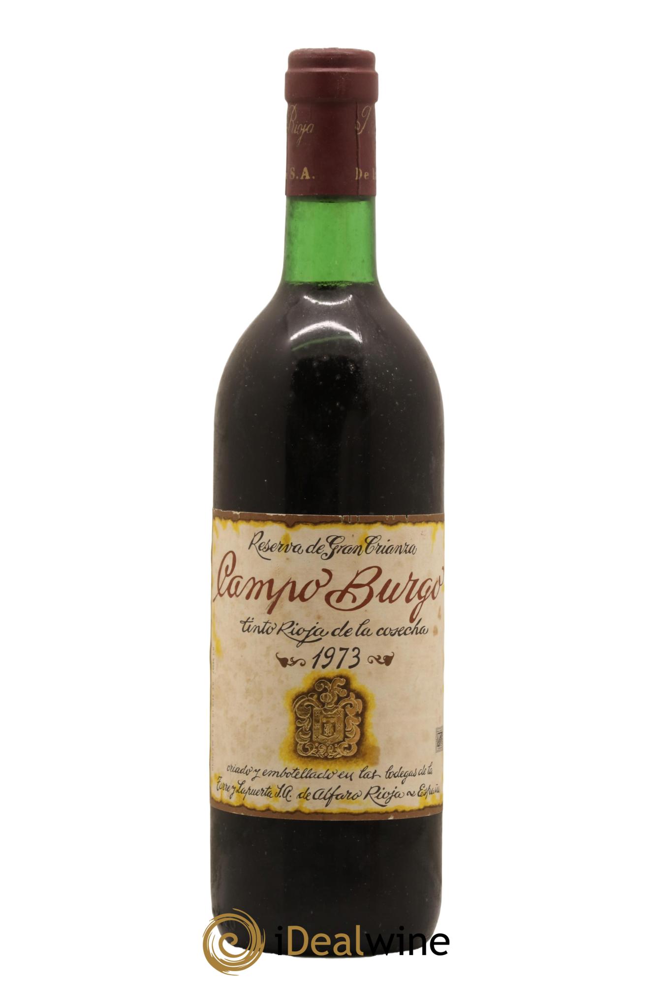 Rioja DOCA Reserva Campo Burgo 1973 - Posten von 1 Flasche - 0