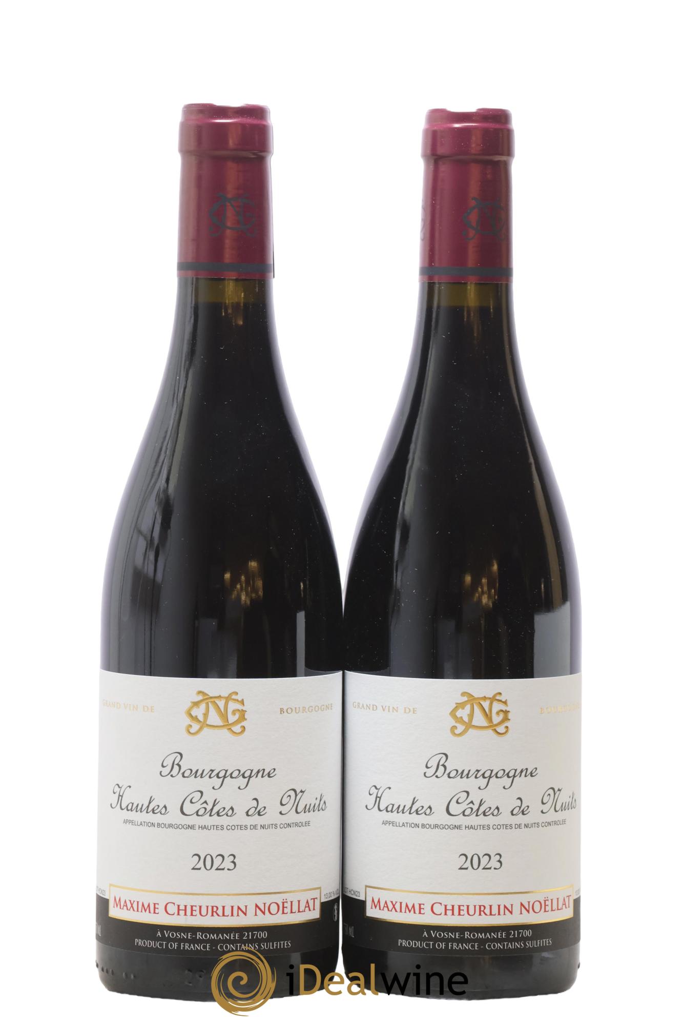 Hautes-Côtes de Nuits Maxime Cheurlin Noellat 2023 - Lot de 2 bouteilles - 0