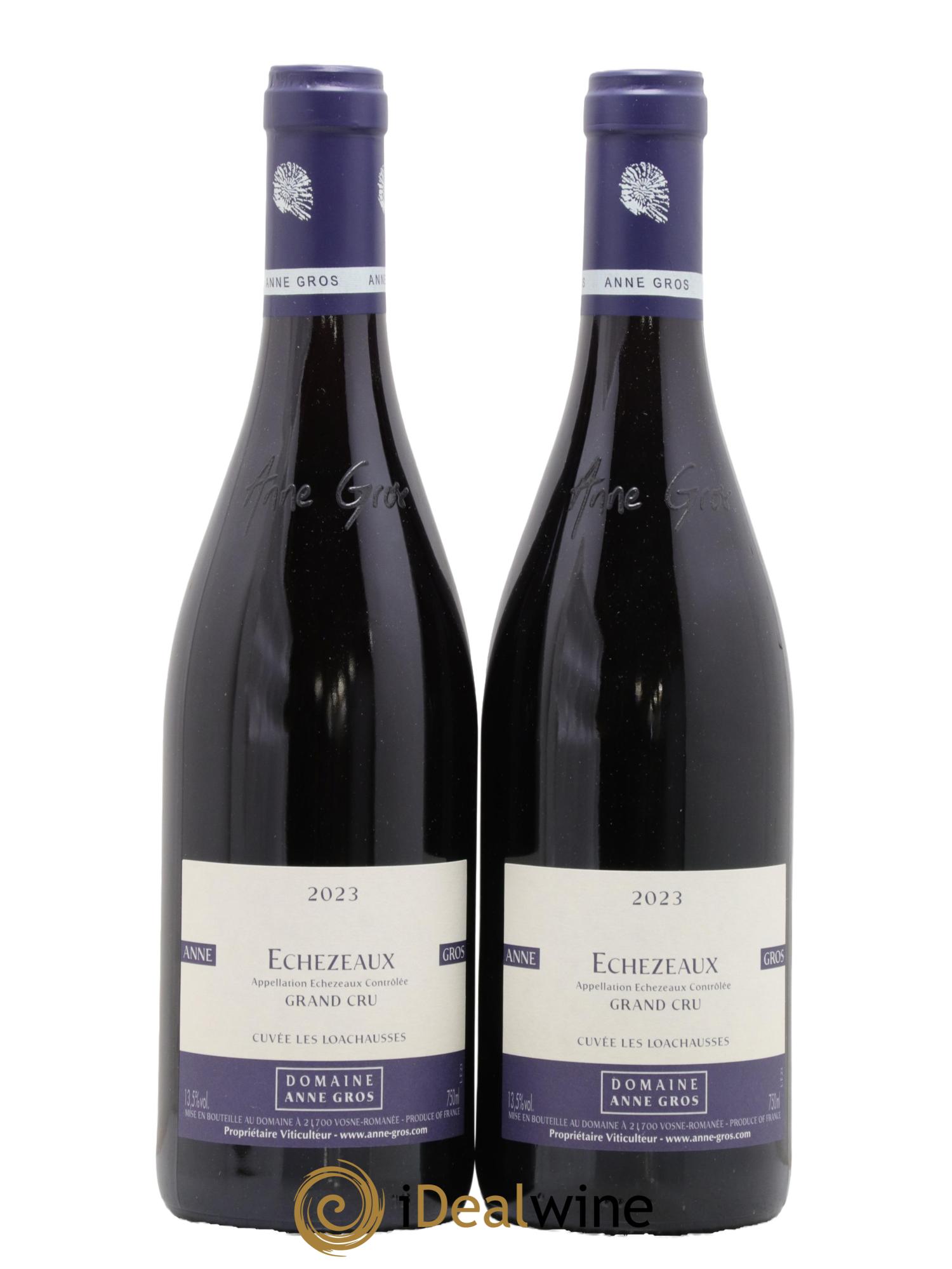 Echezeaux Grand Cru Les Loachausses Anne Gros 2023 - Lot of 2 bottles - 0