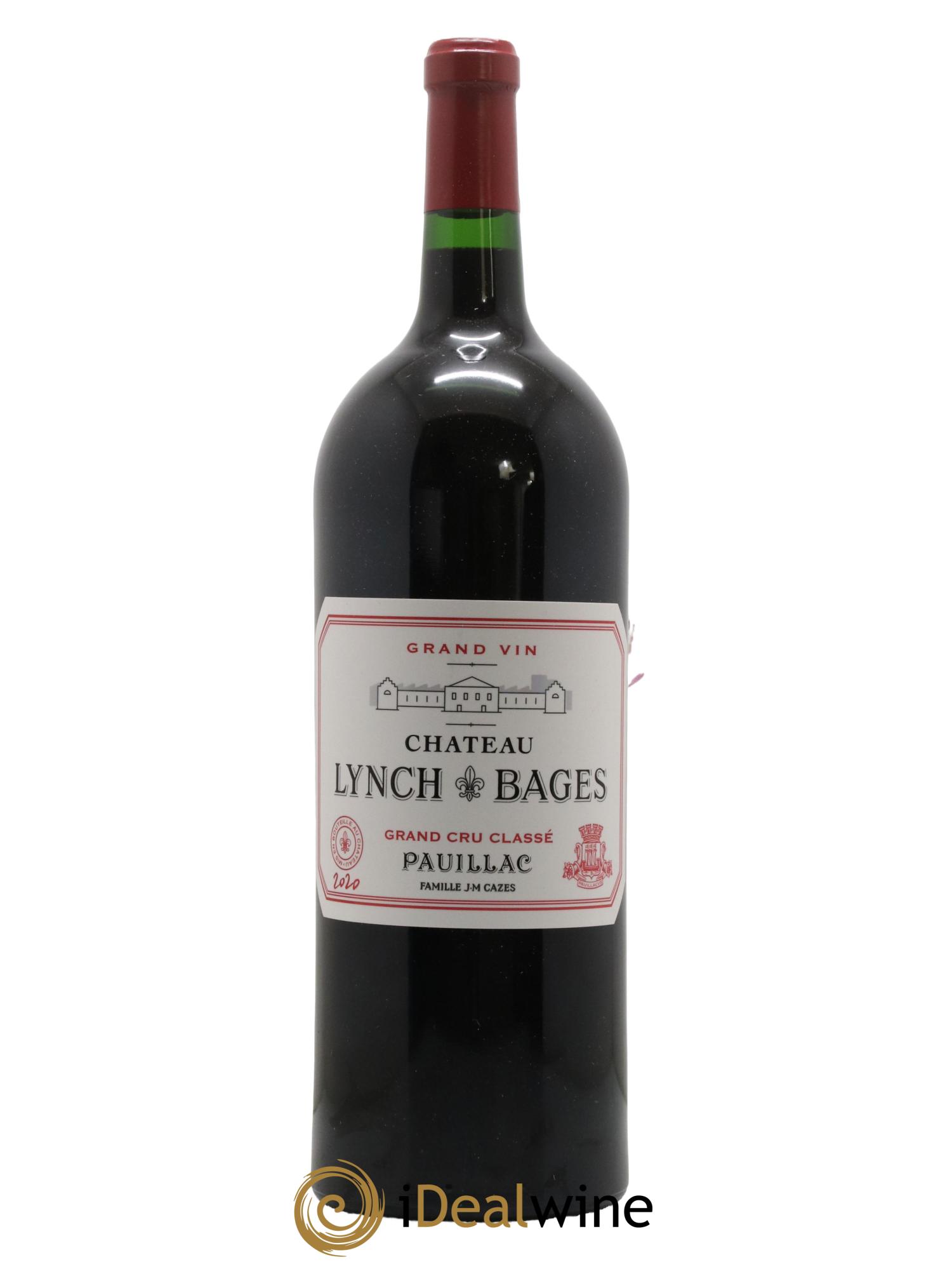 Château Lynch Bages 5ème Grand Cru Classé 2020 - Lot de 1 magnum - 0