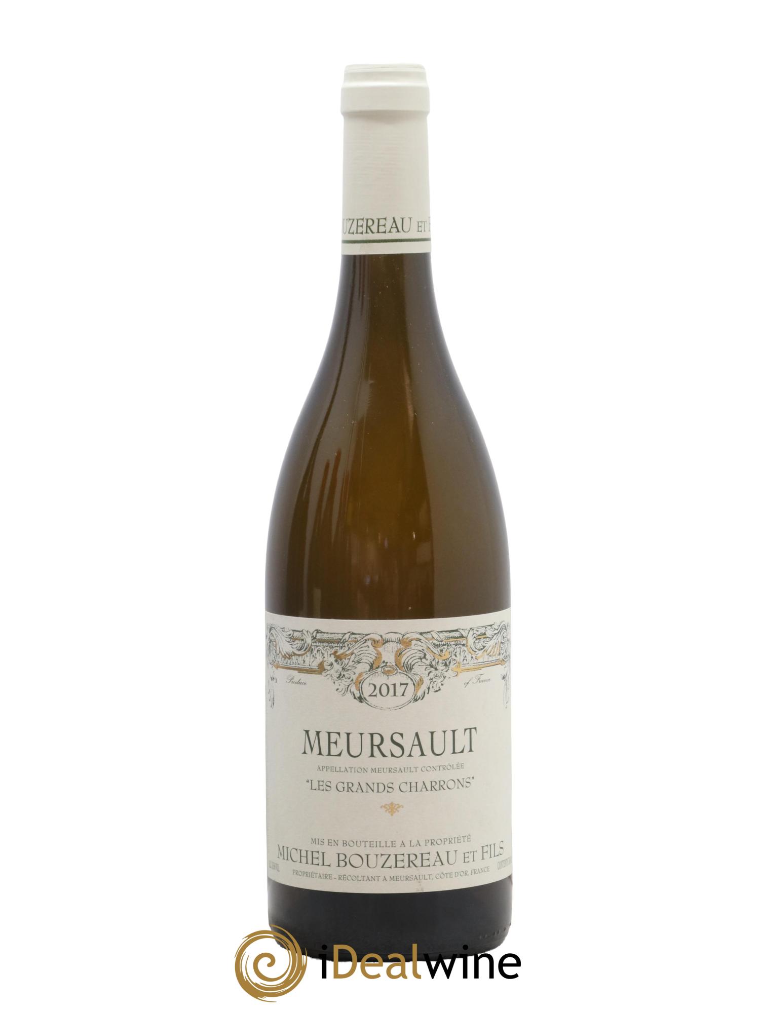 Meursault Les Grands Charrons Michel Bouzereau et Fils (Domaine) 2017 - Lot de 1 bouteille - 0