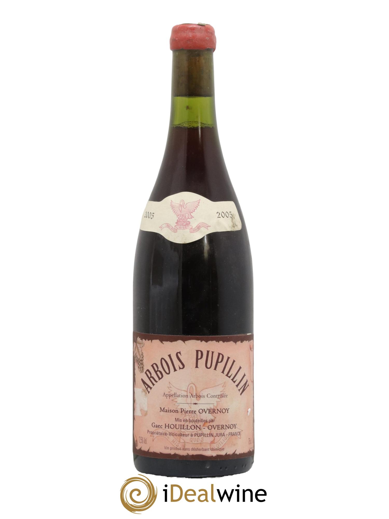 Arbois-Pupillin Poulsard (cire rouge) Overnoy-Houillon (Domaine) 2005 - Lot de 1 bouteille - 0