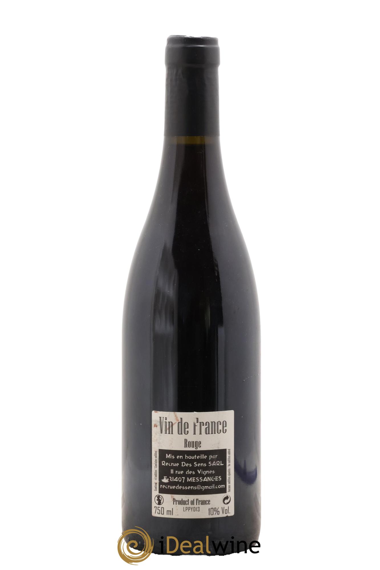 Vin de France Les 1er Ponts Yann Durieux - Recrue des Sens 2013 - Lot de 1 bouteille - 1