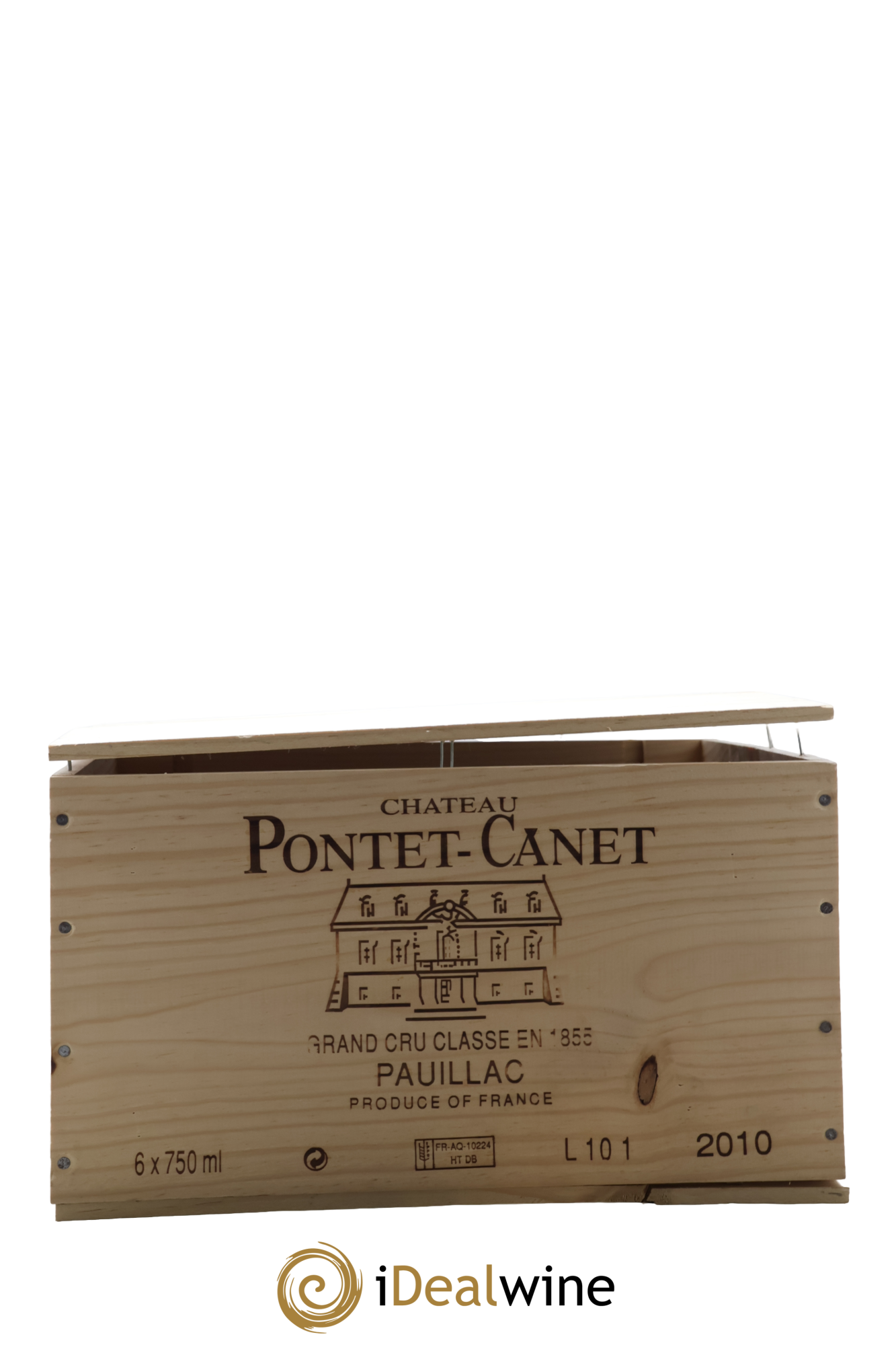 Château Pontet Canet 5ème Grand Cru Classé 2010 - Lot de 6 bouteilles - 5