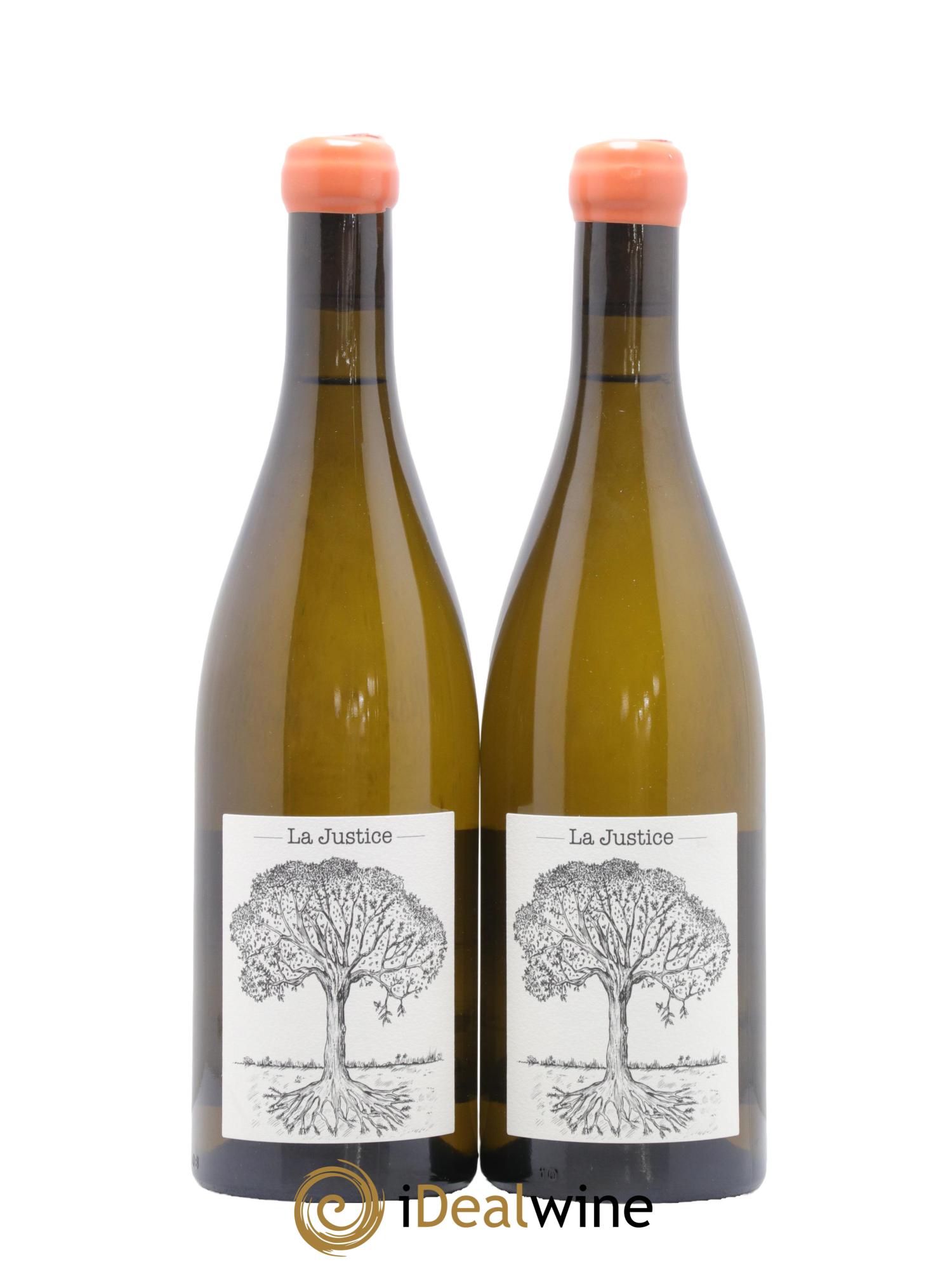 Muscadet-Sèvre-et-Maine Justice Jérôme Bretaudeau - Bellevue (Domaine de) 2022 - Lot de 2 bouteilles - 0