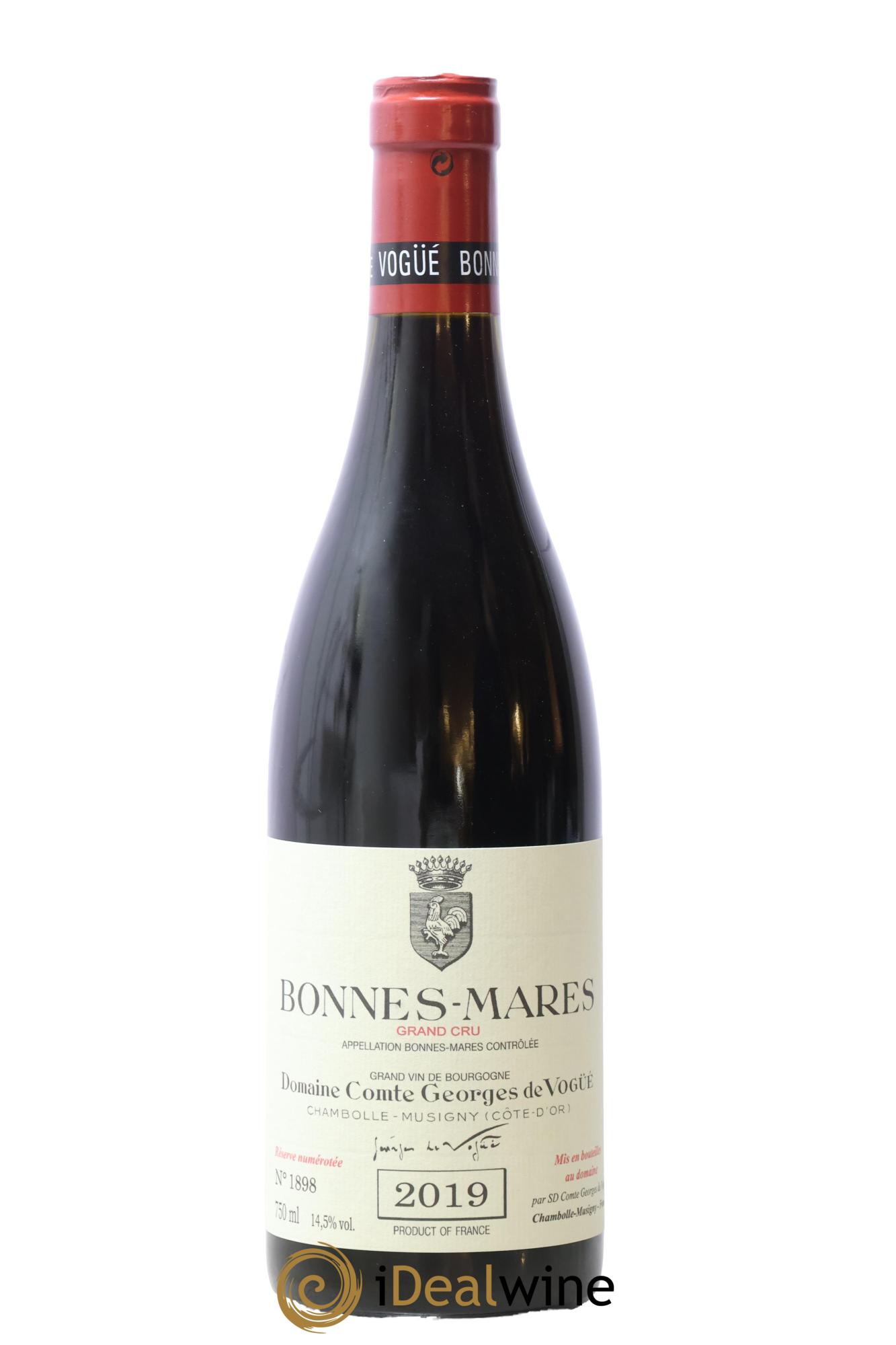 Bonnes-Mares Grand Cru Comte Georges de Vogüé 2019 - Lot de 1 bouteille - 0