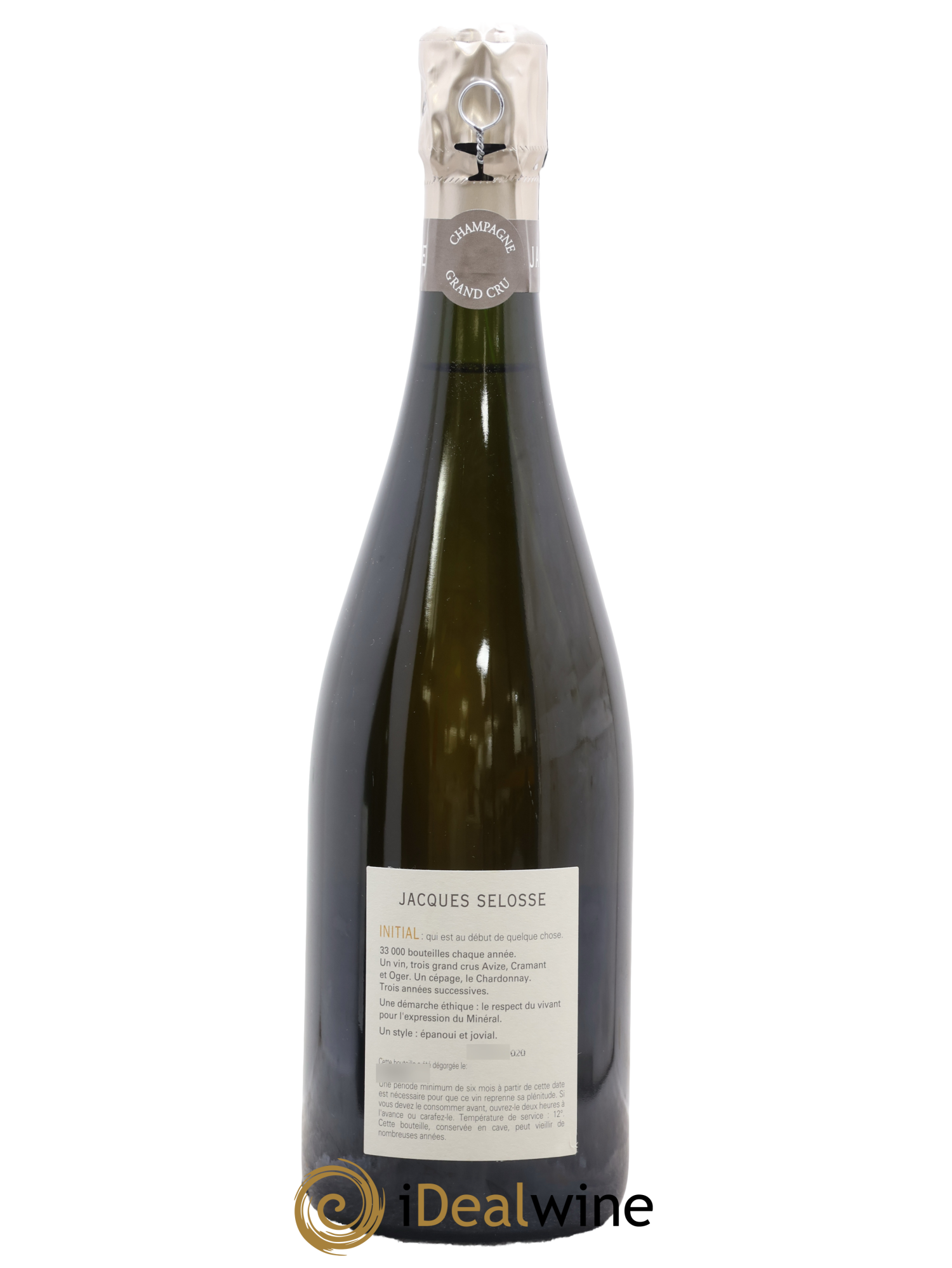Initial Brut Jacques Selosse - Lot de 3 bouteilles - 2