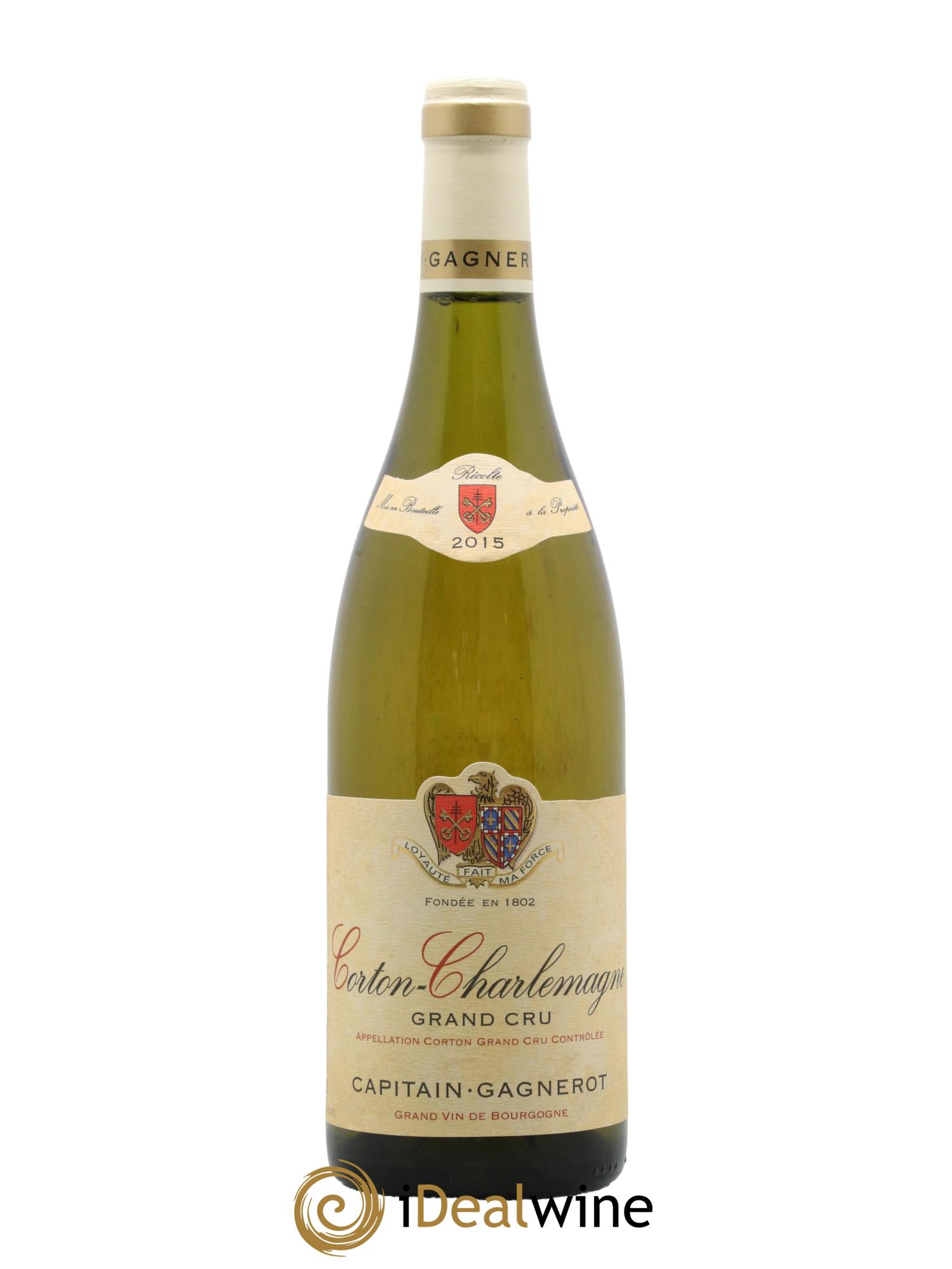 Corton-Charlemagne Grand Cru Capitain-Gagnerot 2015 - Lot de 1 bouteille - 0