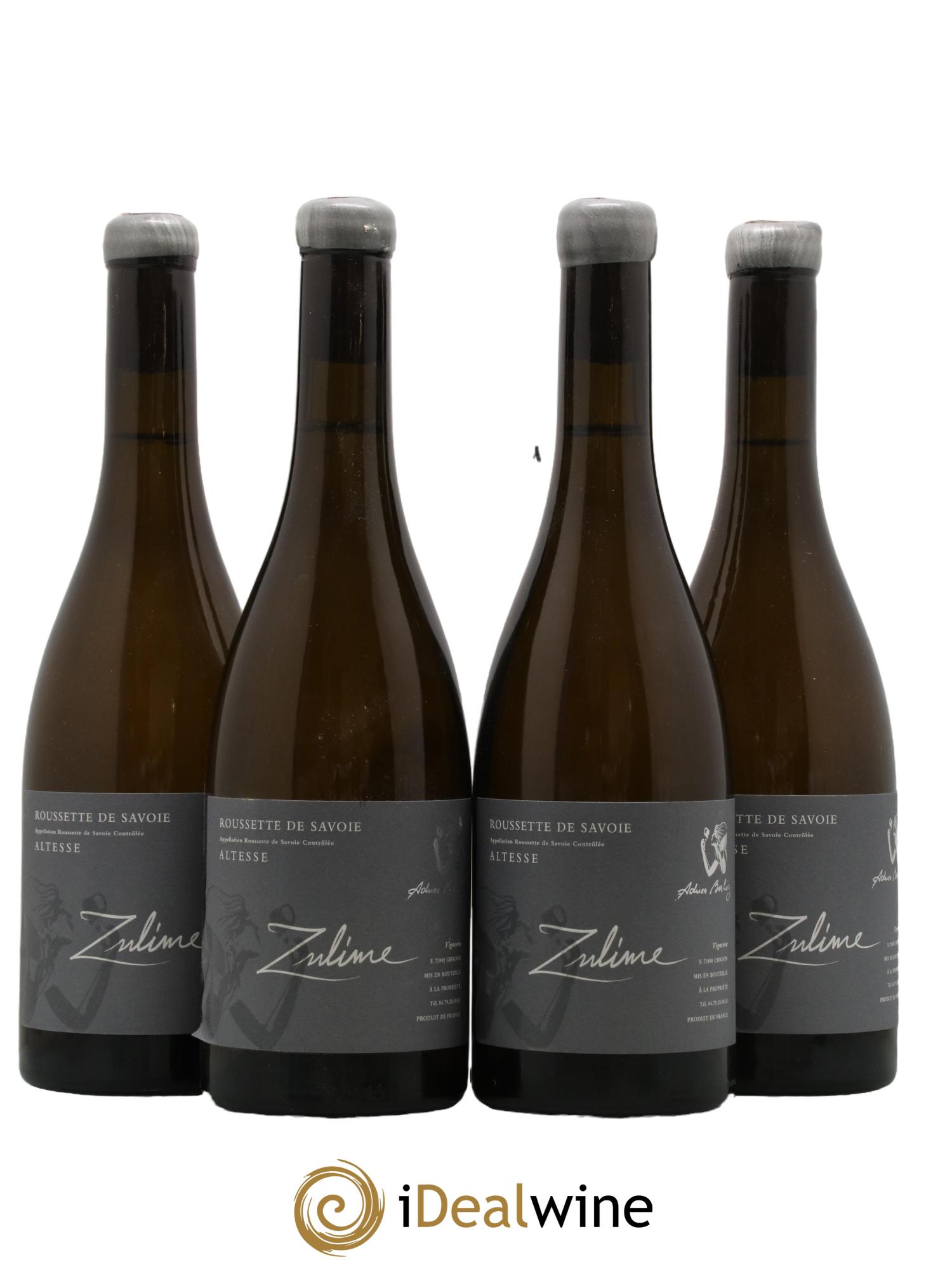 Roussette de Savoie Zulime Adrien Berlioz 2017 - Lot de 4 bouteilles - 0