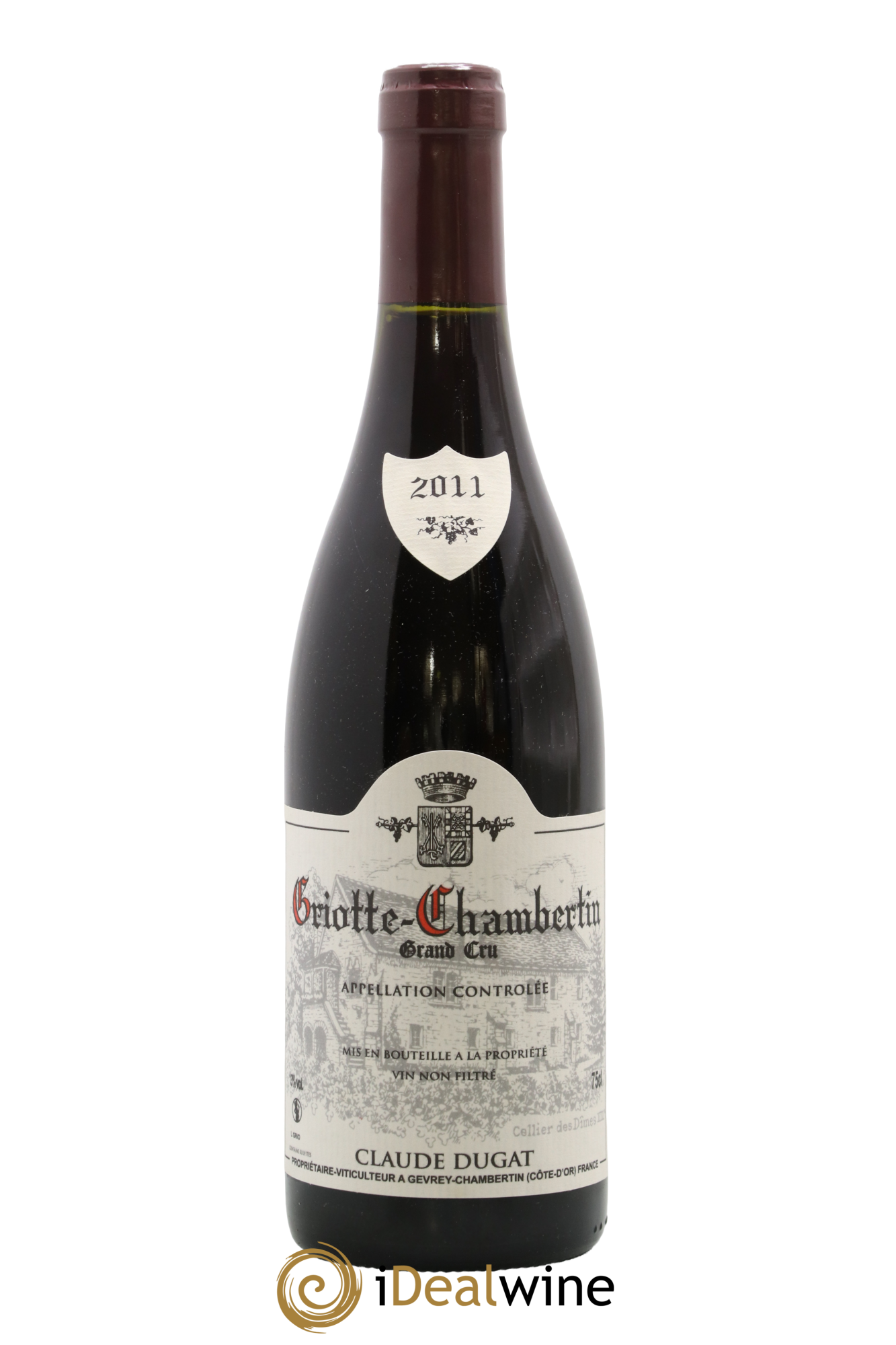Griotte-Chambertin Grand Cru Claude Dugat 2011 - Lot of 1 bottle - 0