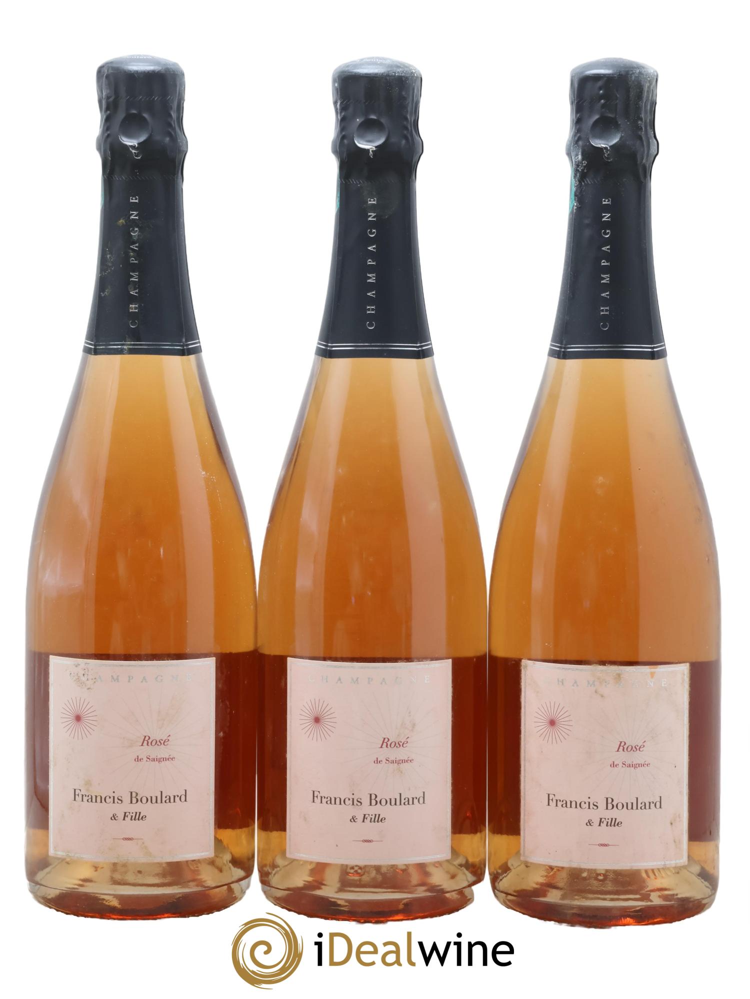 Rosé de Saignée Extra-Brut Francis Boulard 2015 - Lot of 3 bottles - 0