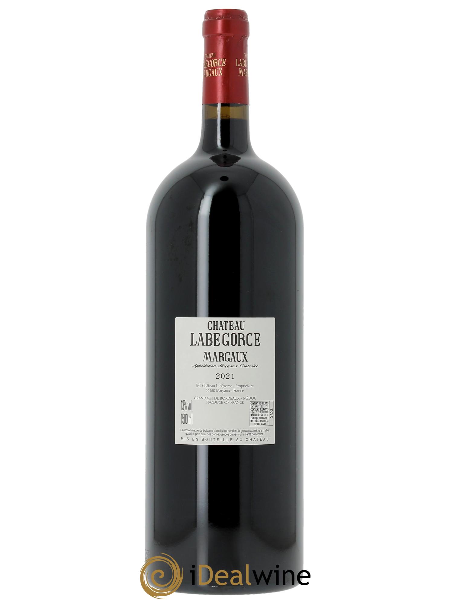 Château Labegorce Cru Bourgeois 2021 - Lot de 1 magnum - 1