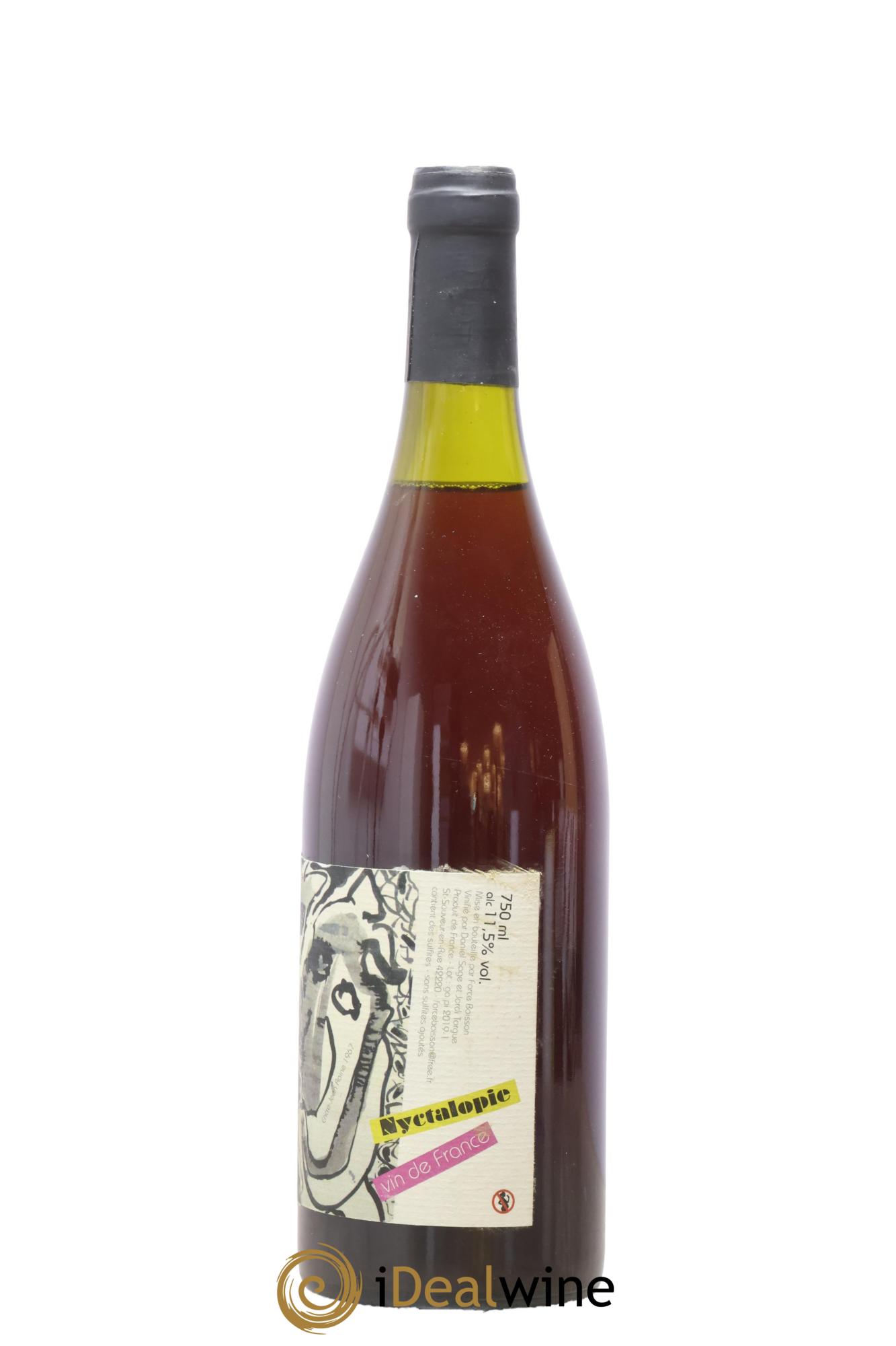 Vin de France Nyctalopie Daniel Sage 2018 - Lot of 1 bottle - 1