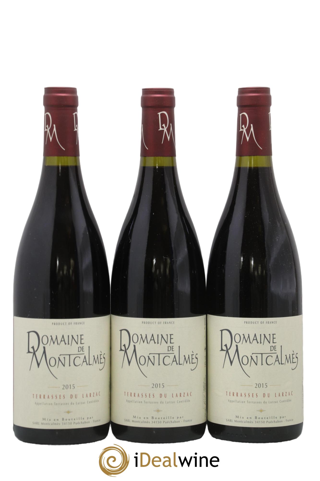 Coteaux du Languedoc Domaine de Montcalmès Frédéric Pourtalié 2015 - Lotto di 3 bottiglie - 0