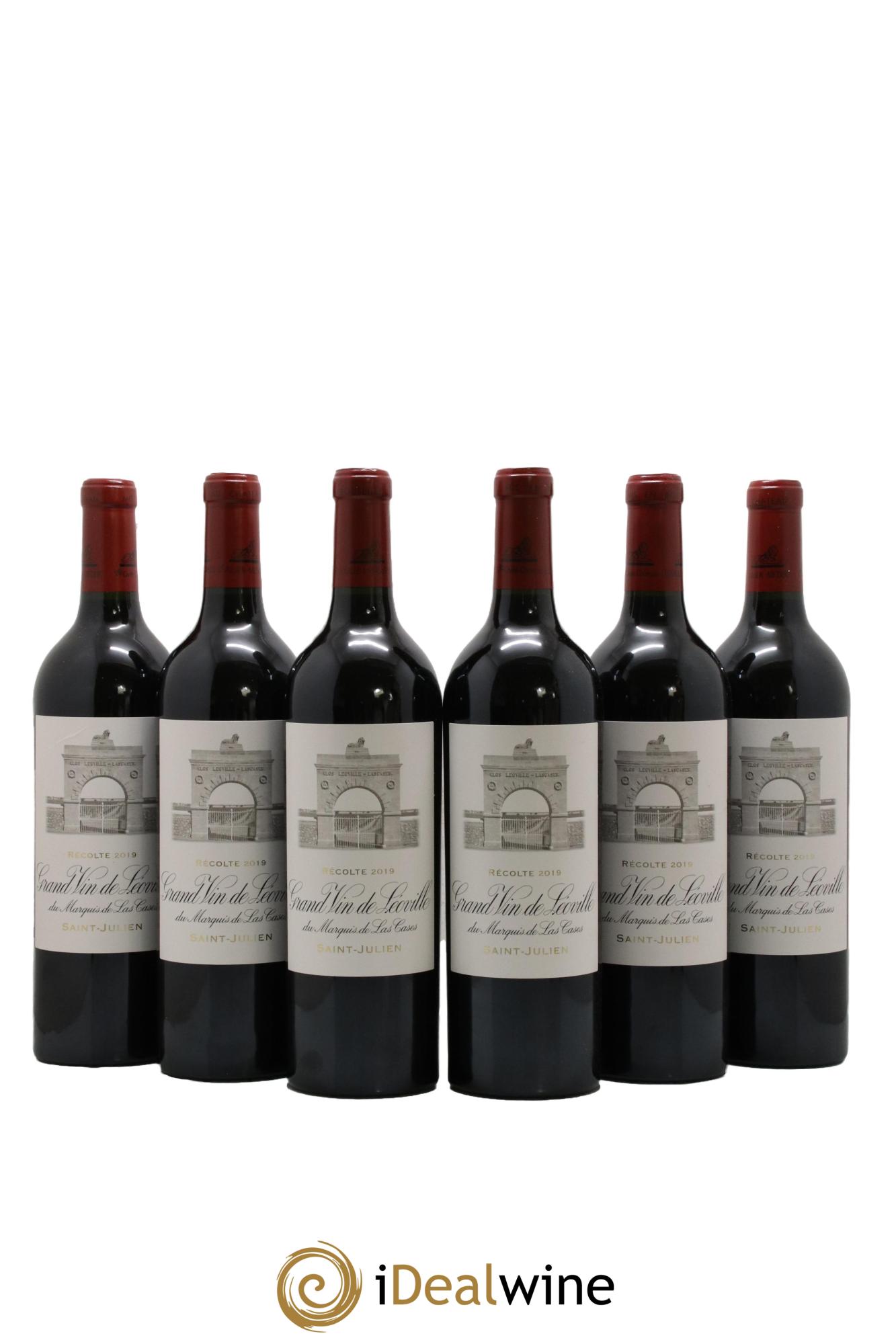 Château Léoville Las Cases 2ème Grand Cru Classé  2019 - Lot de 6 bouteilles - 0