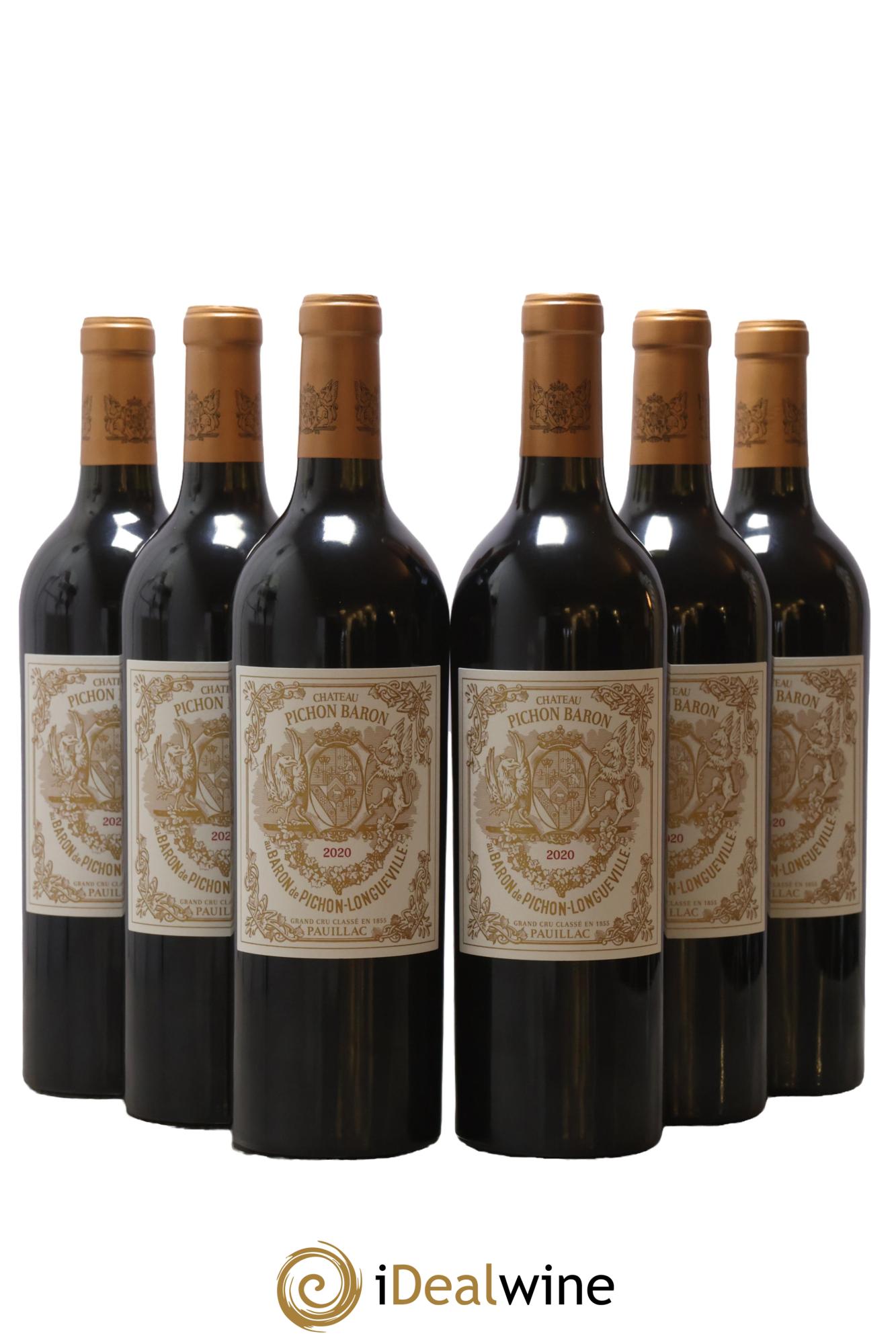 Pichon Longueville Baron 2ème Grand Cru Classé 2020 - Lot de 6 bouteilles - 0