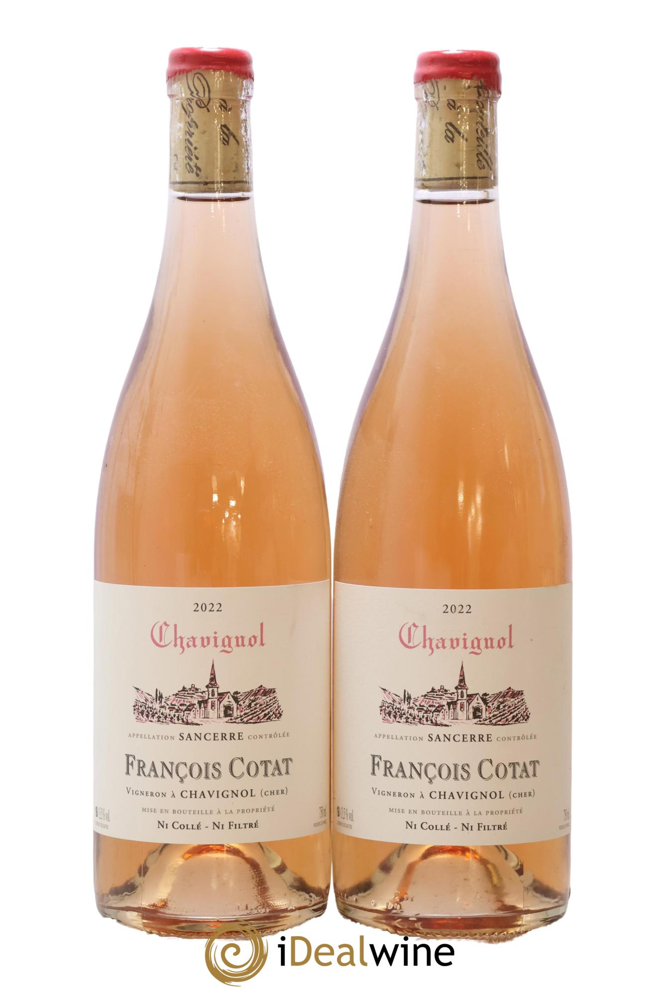 Sancerre François Cotat Chavignol 2022 - Lot de 2 bouteilles - 0