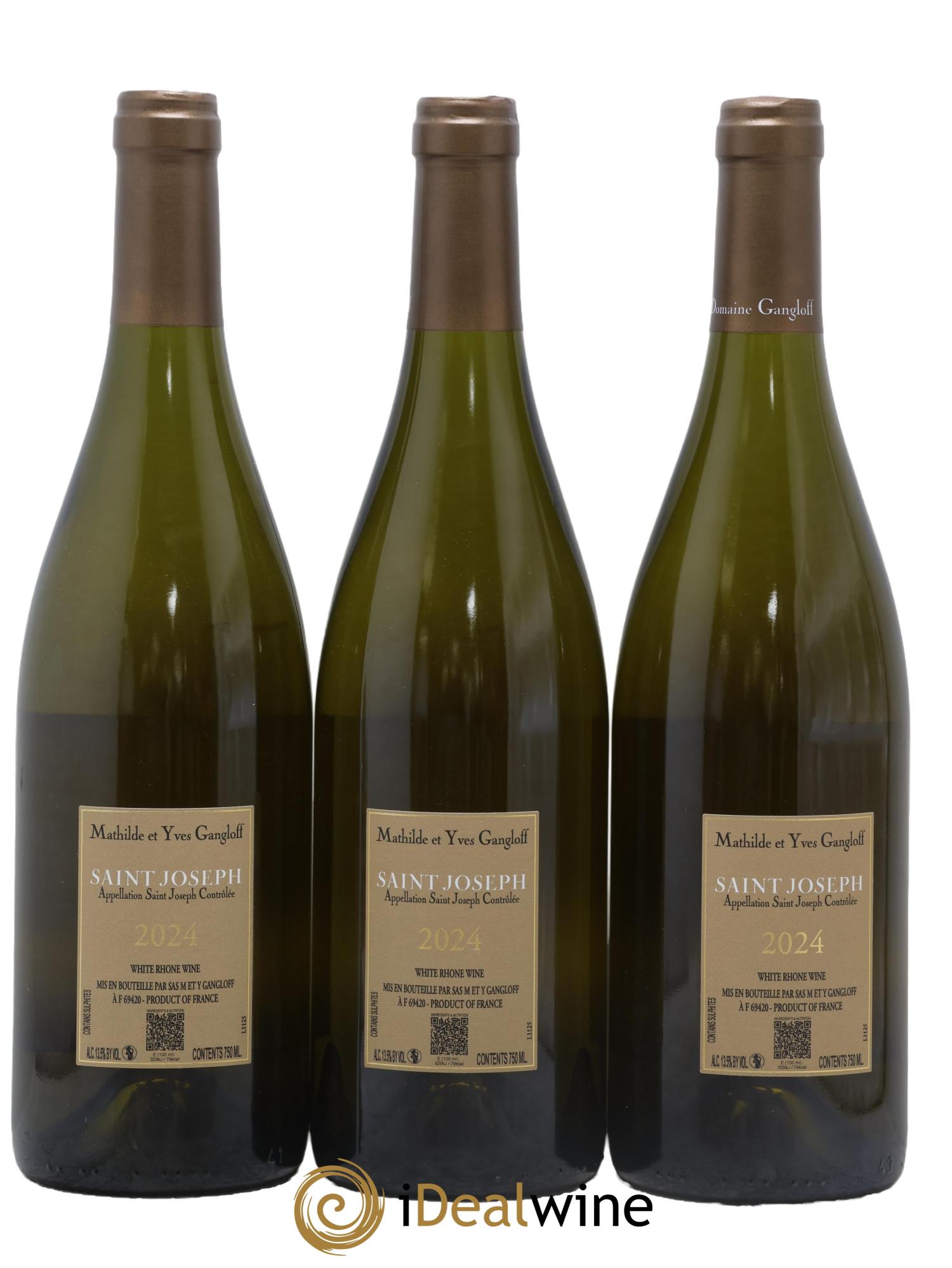 Saint-Joseph Gangloff (Domaine) 2024 - Lot de 3 bouteilles - 1