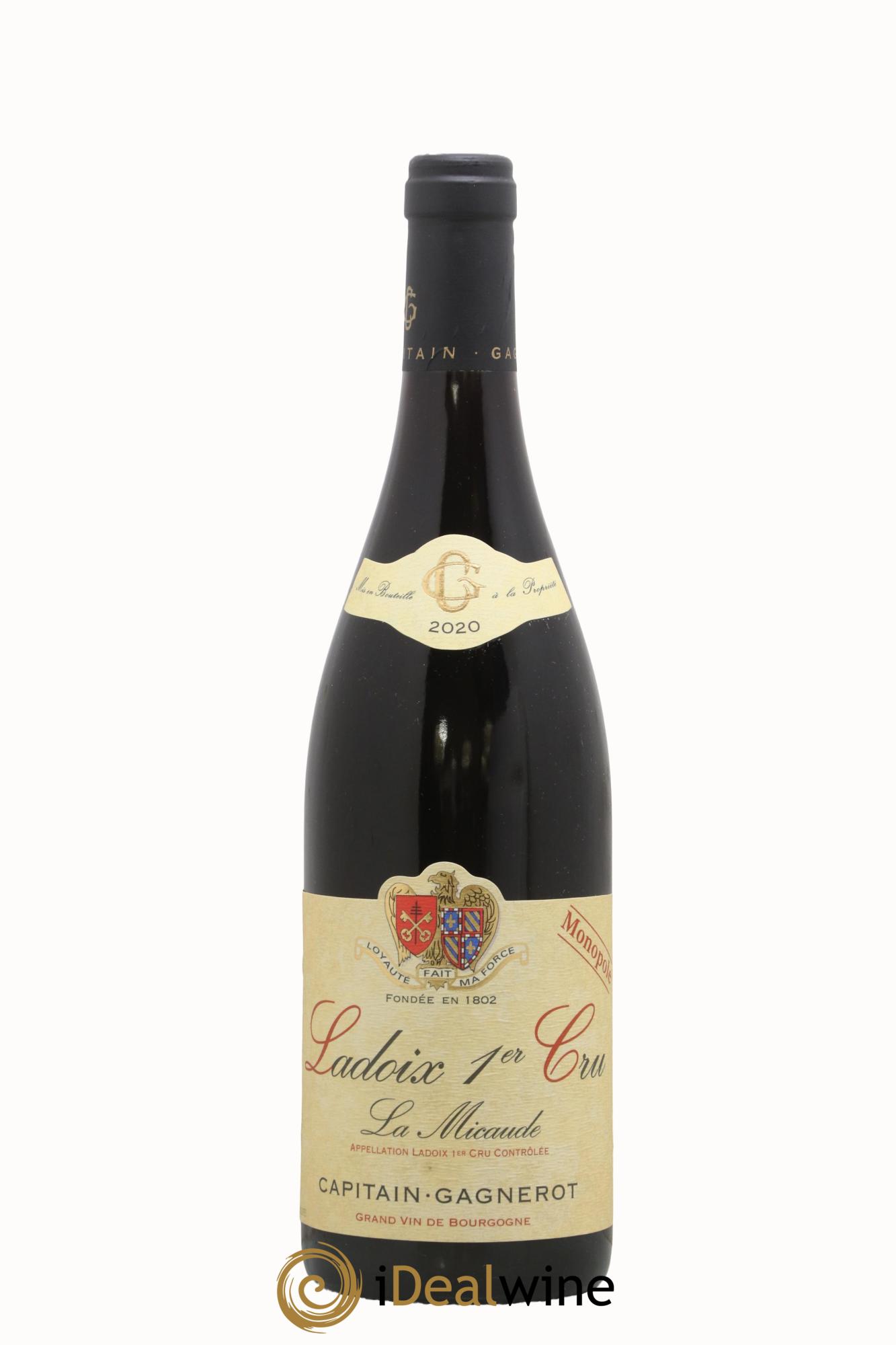 Ladoix 1er Cru La Miraude Capitain-Gagnerot 2020 - Lot de 1 bouteille - 0