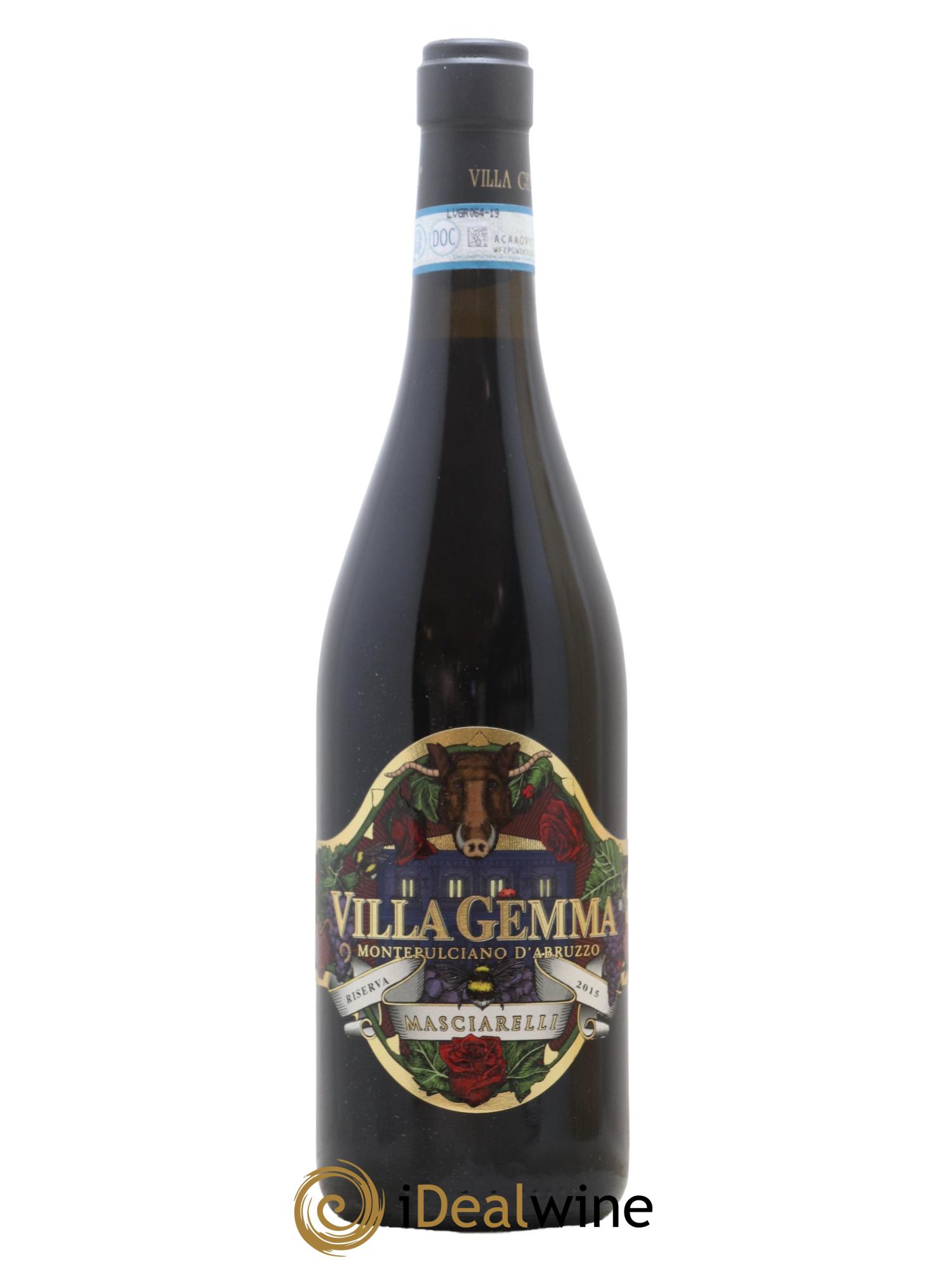 Montepulciano d'Abruzzo Riserva Villa Gemma Masciarelli 2015 - Lot of 1 bottle - 1