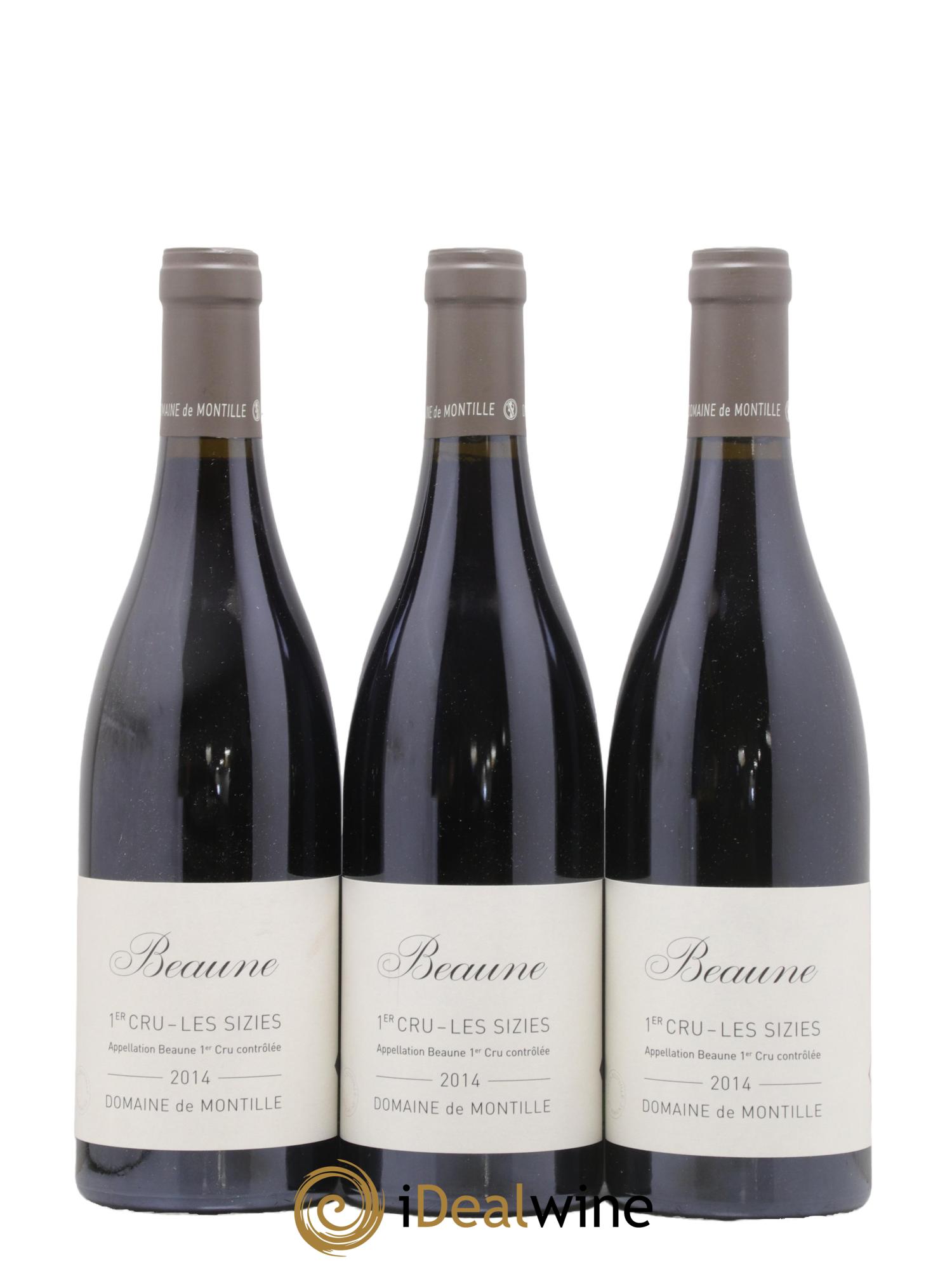 Beaune 1er Cru Les Sizies De Montille (Domaine) 2014 - Lot de 3 bouteilles - 0