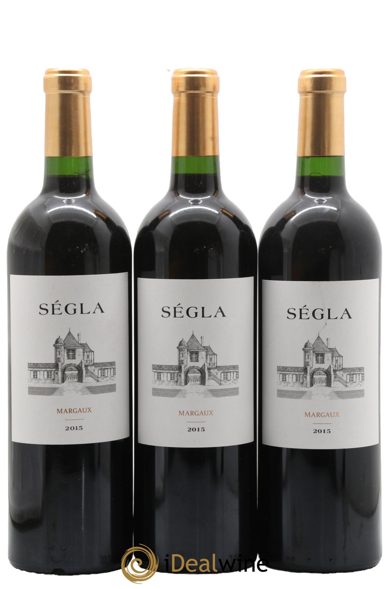 Ségla de Rauzan-Ségla 2015 - Lot of 3 bottles - 0