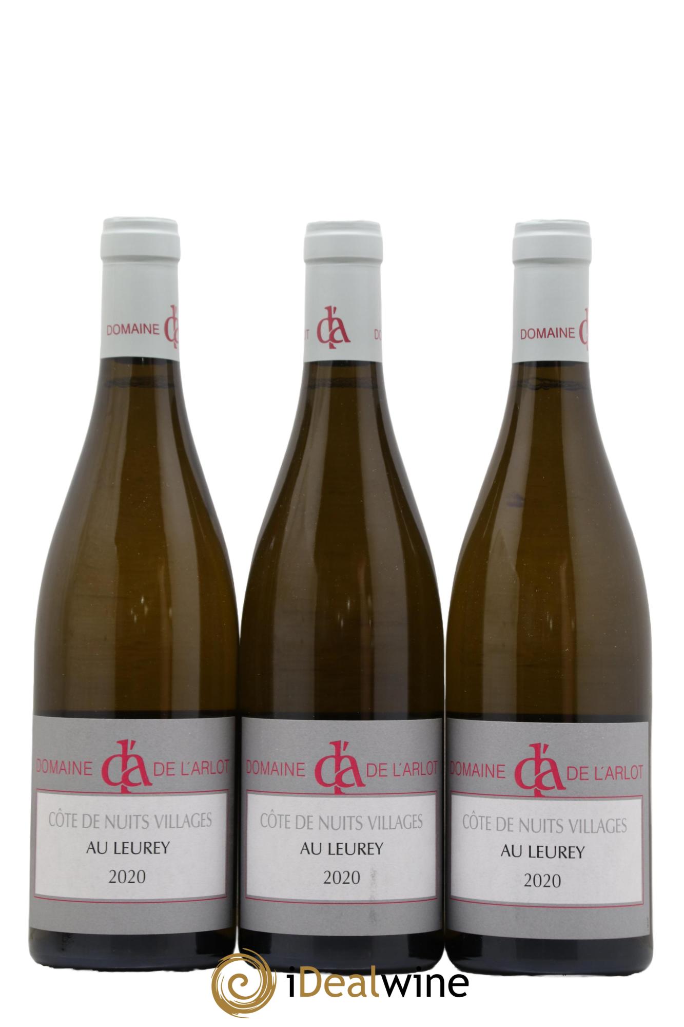 Côte de Nuits-Villages Au Leurey Domaine de L Arlot 2020 - Lot de 3 bouteilles - 0