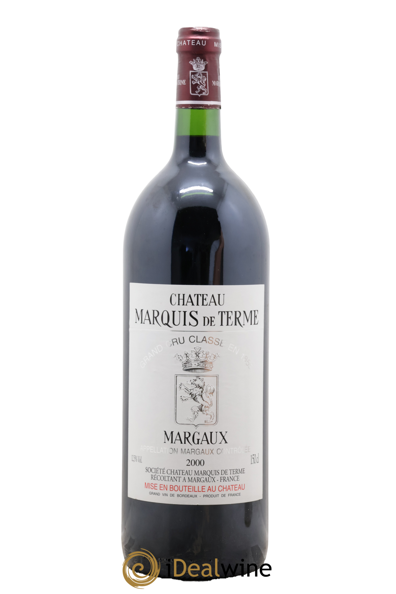 Château Marquis de Terme 4ème Grand Cru Classé 2000 - Lot of 1 magnum - 0