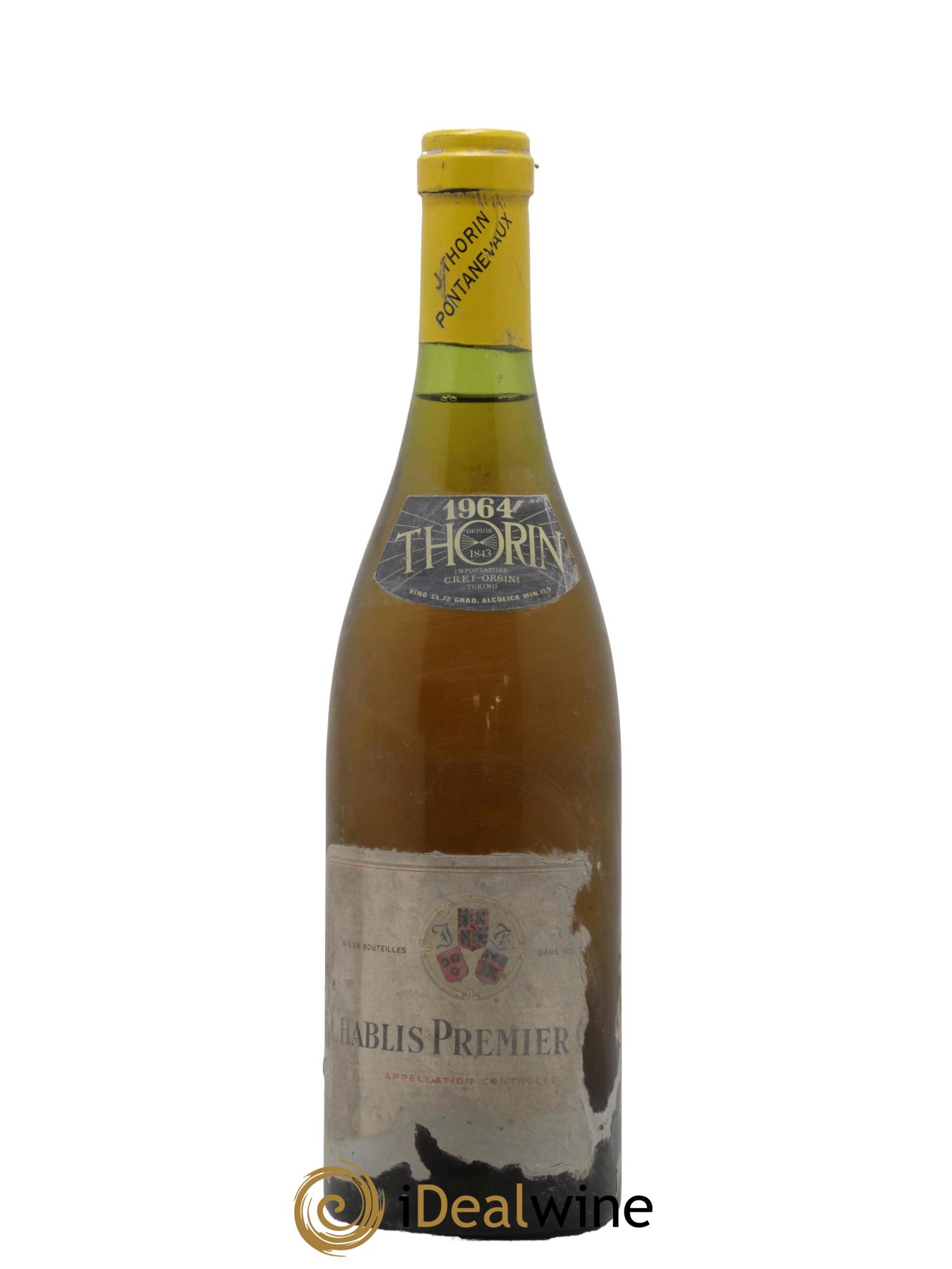 Chablis 1er Cru Thorin 1964 - Lot de 1 bouteille - 0