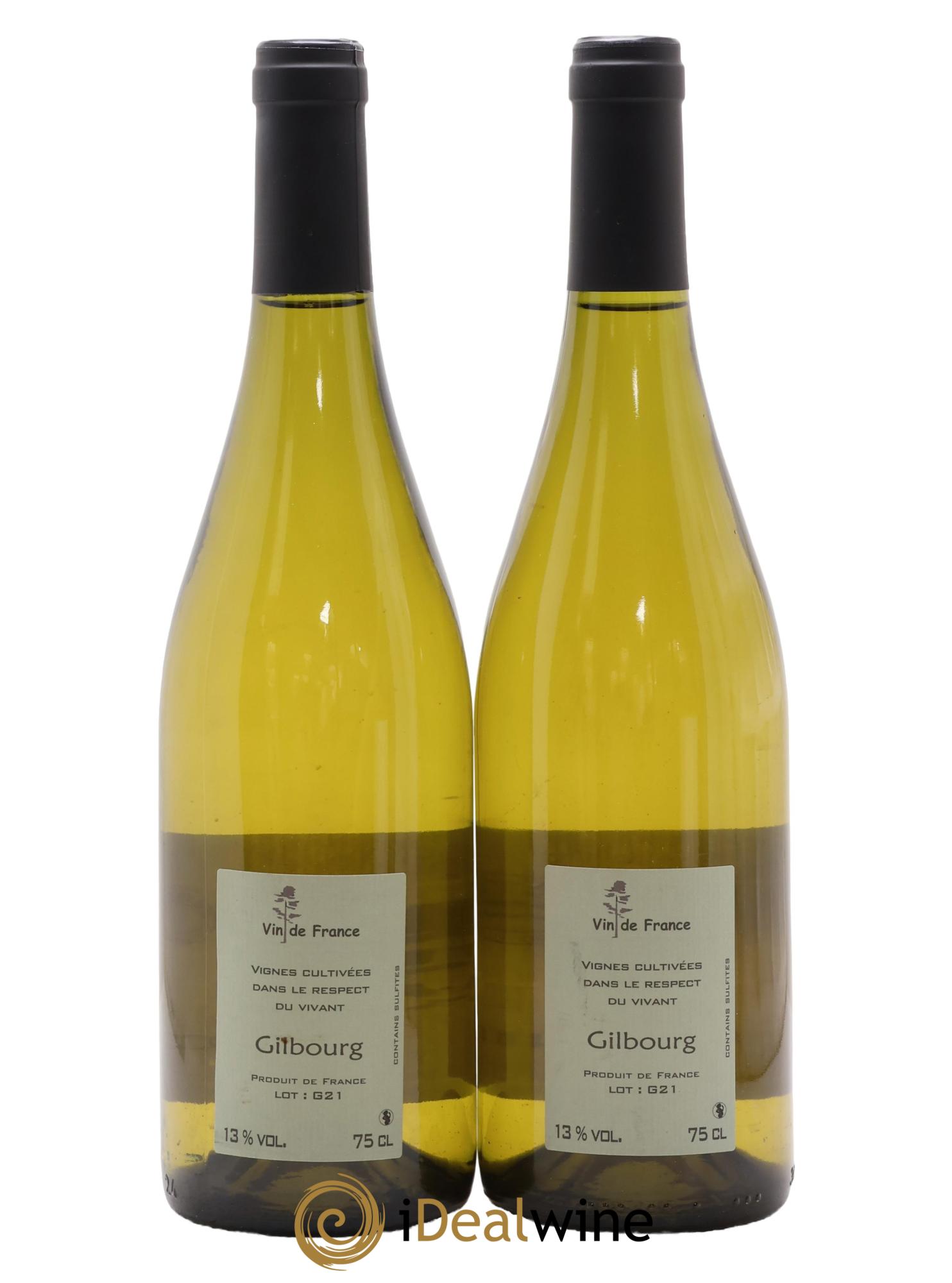 Vin de France Gilbourg Benoit Courault 2021 - Lot de 2 bouteilles - 1