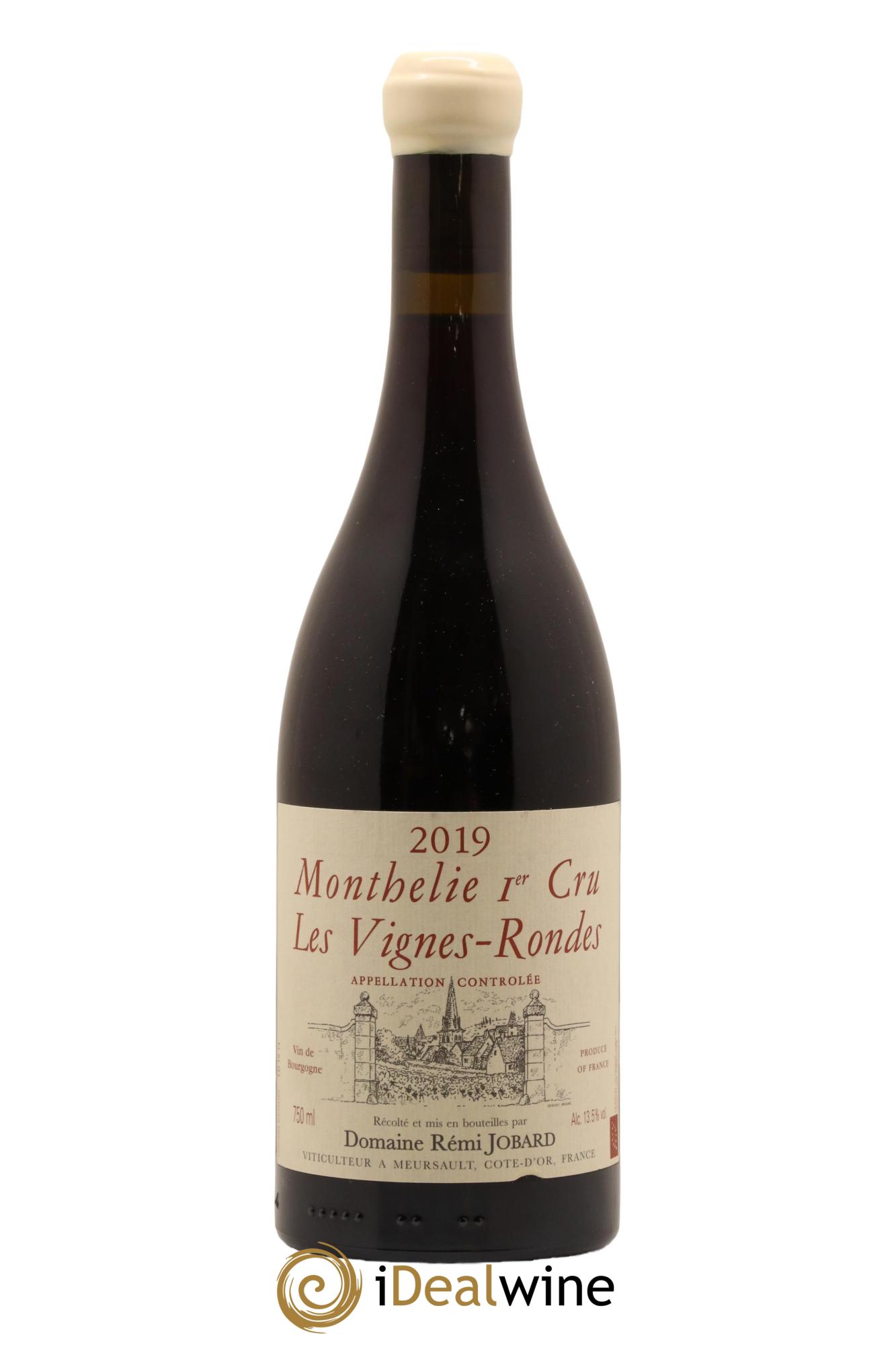 Monthélie 1er Cru Les Vignes Rondes Rémi Jobard (Domaine) 2019 - Lot de 1 bouteille - 0