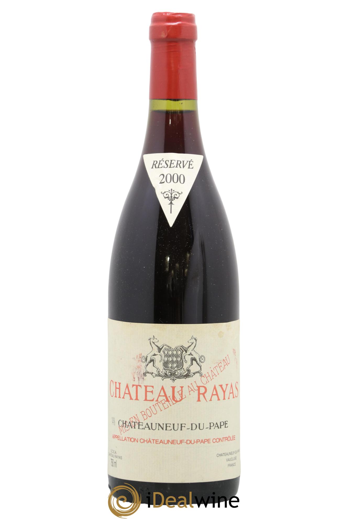 Châteauneuf-du-Pape Château Rayas Emmanuel Reynaud 2000 - Lot of 1 bottle - 0