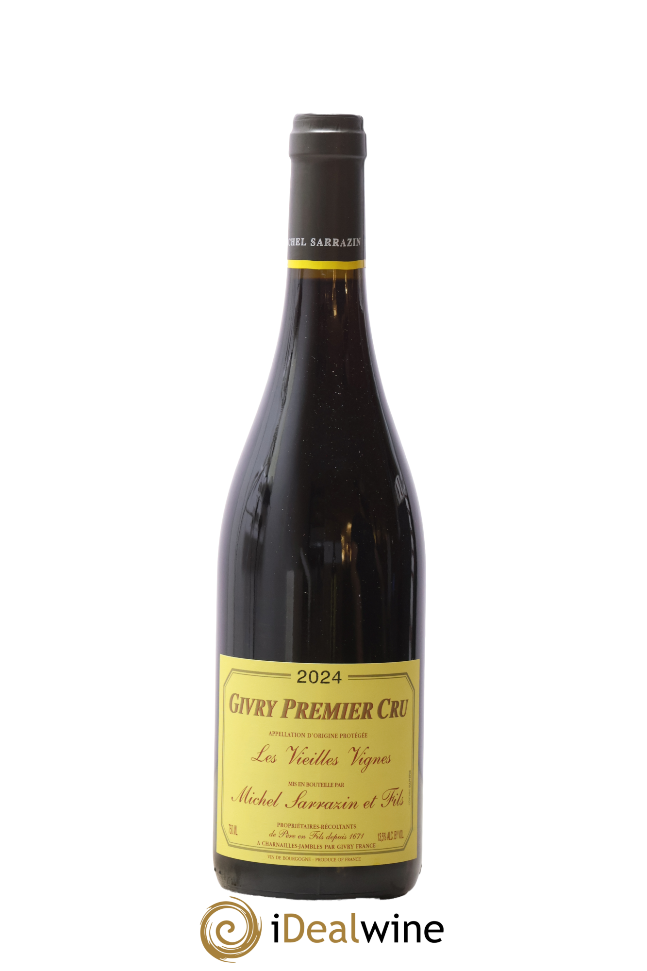 Givry 1er Cru Vieilles Vignes Michel Sarrazin 2024 - Lote de 1 botella - 0